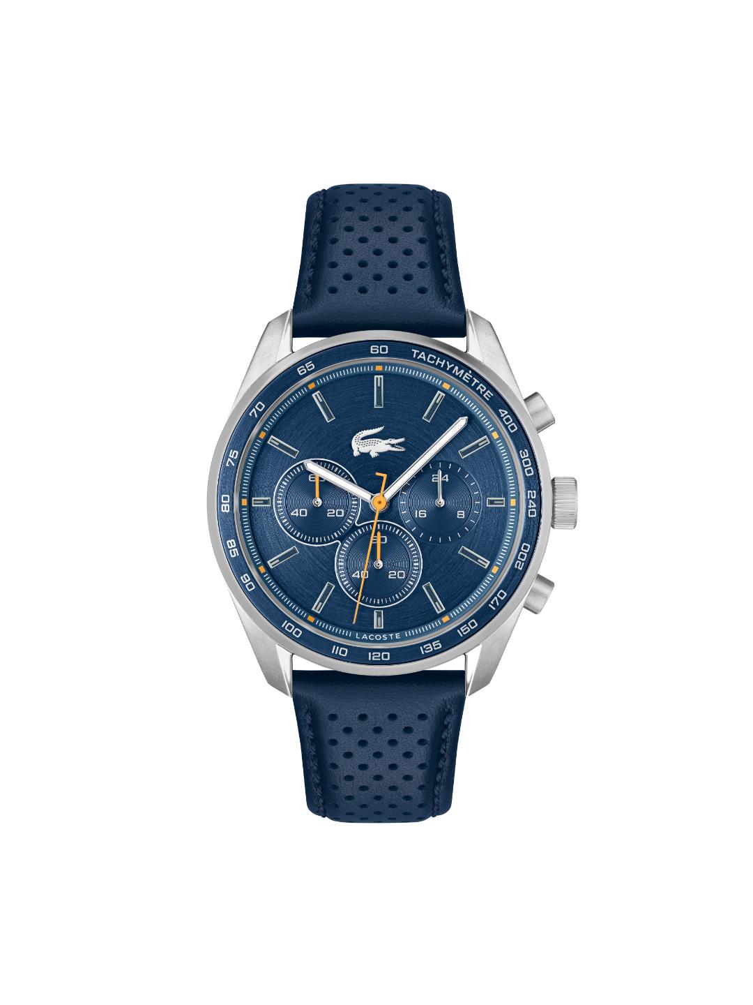 Lacoste Boston Fashion Blue 42 mm Dial Men Chrono Watch 2011344