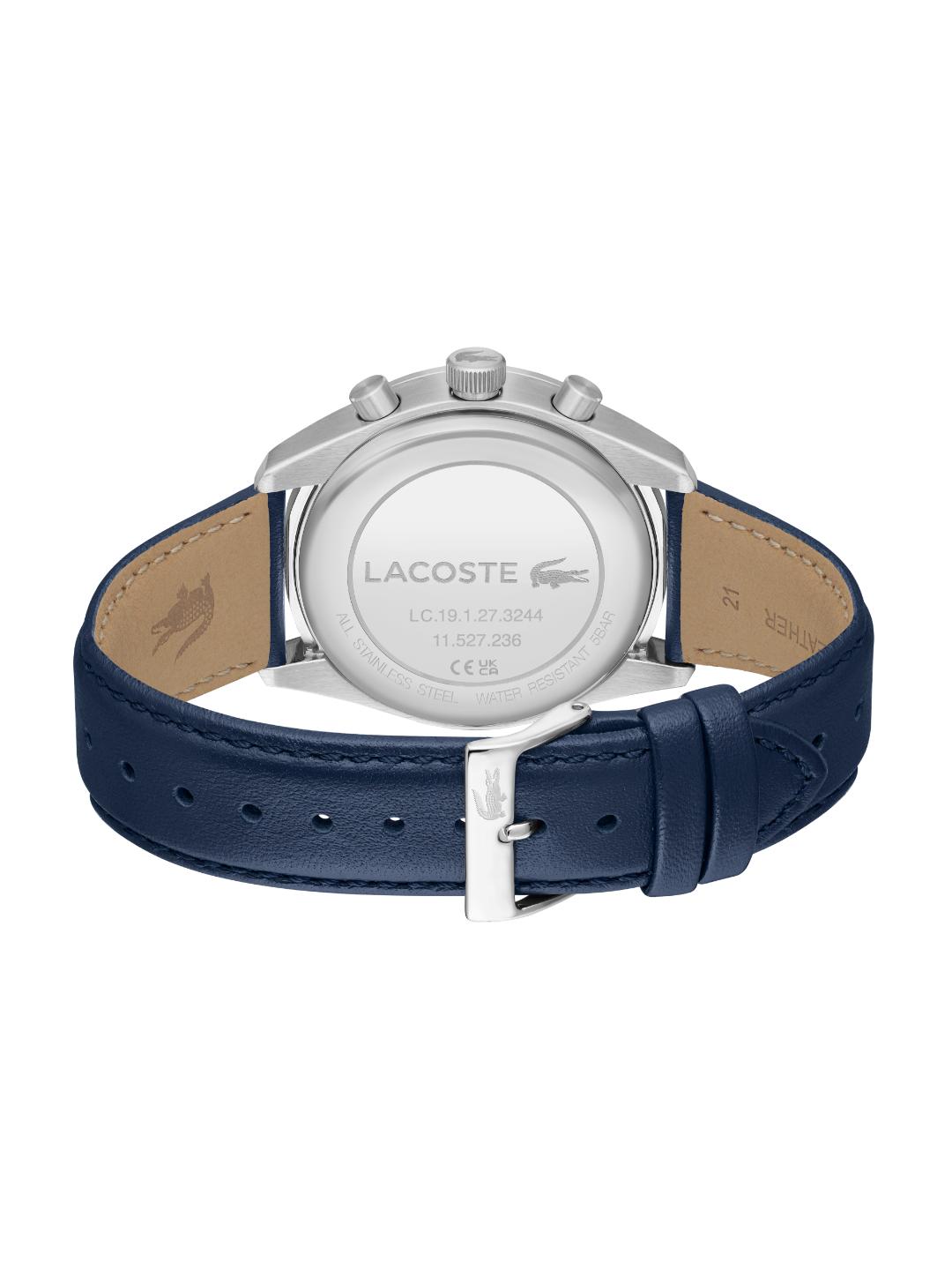 Lacoste Boston Fashion Blue 42 mm Dial Men Chrono Watch 2011344