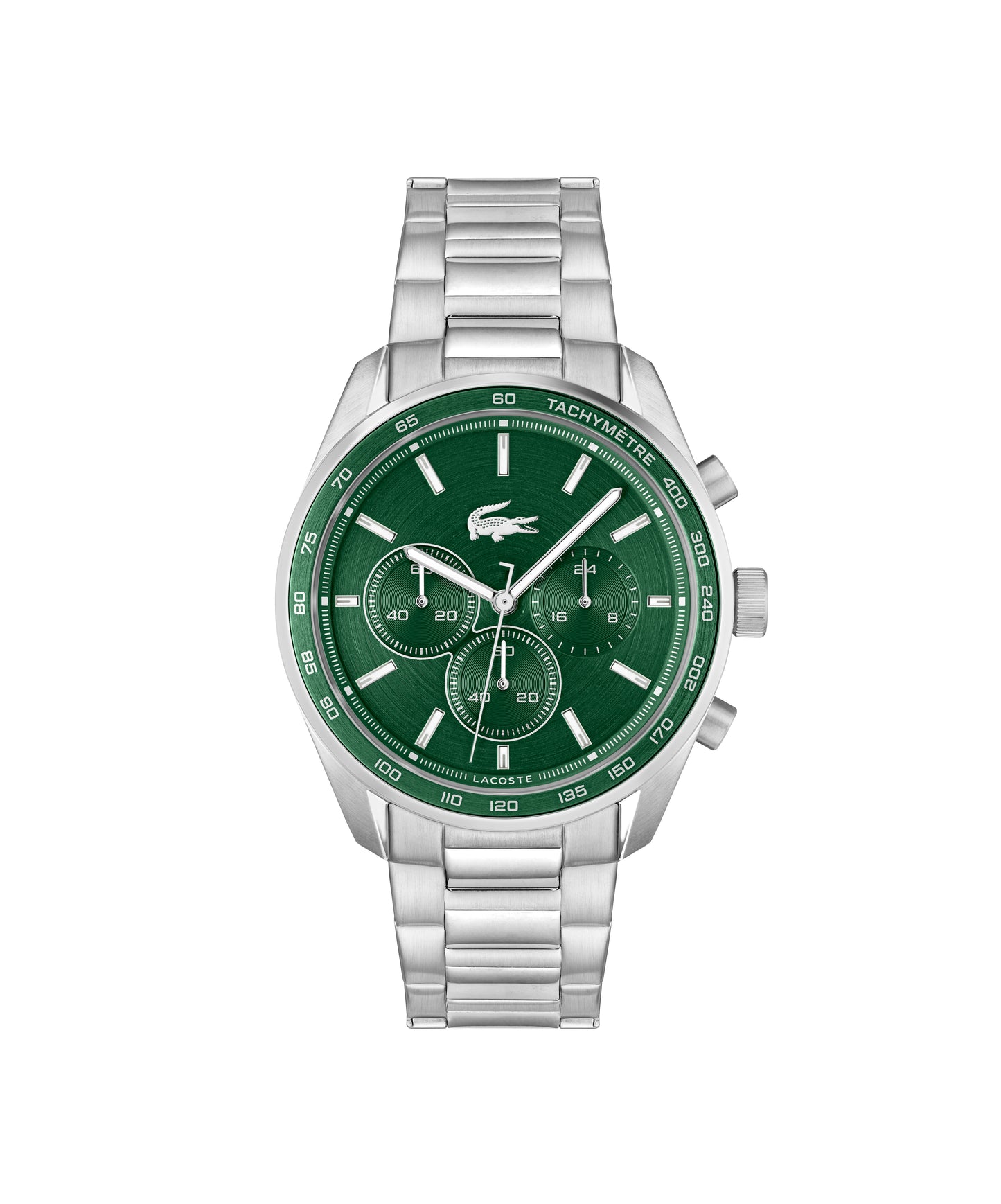 Lacoste Boston Qtz Fashion Chrono 42 mm Green Dial Men Watch- 2011346