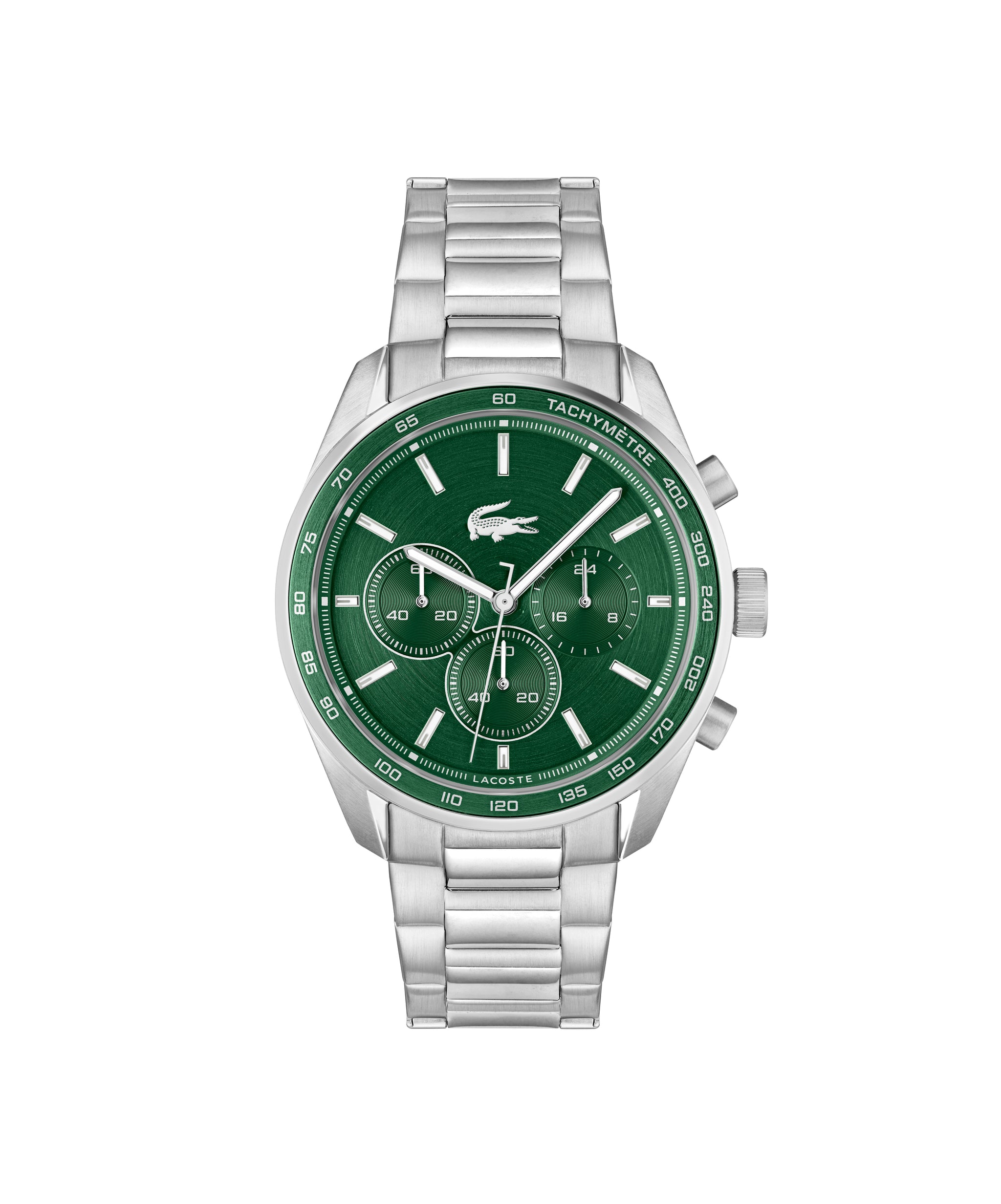 Lacoste Boston Qtz Fashion Chrono 42 mm Green Dial Men Watch 2011346
