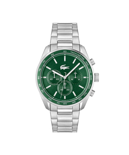 Lacoste Boston Qtz Fashion Chrono 42 mm Green Dial Men Watch- 2011346