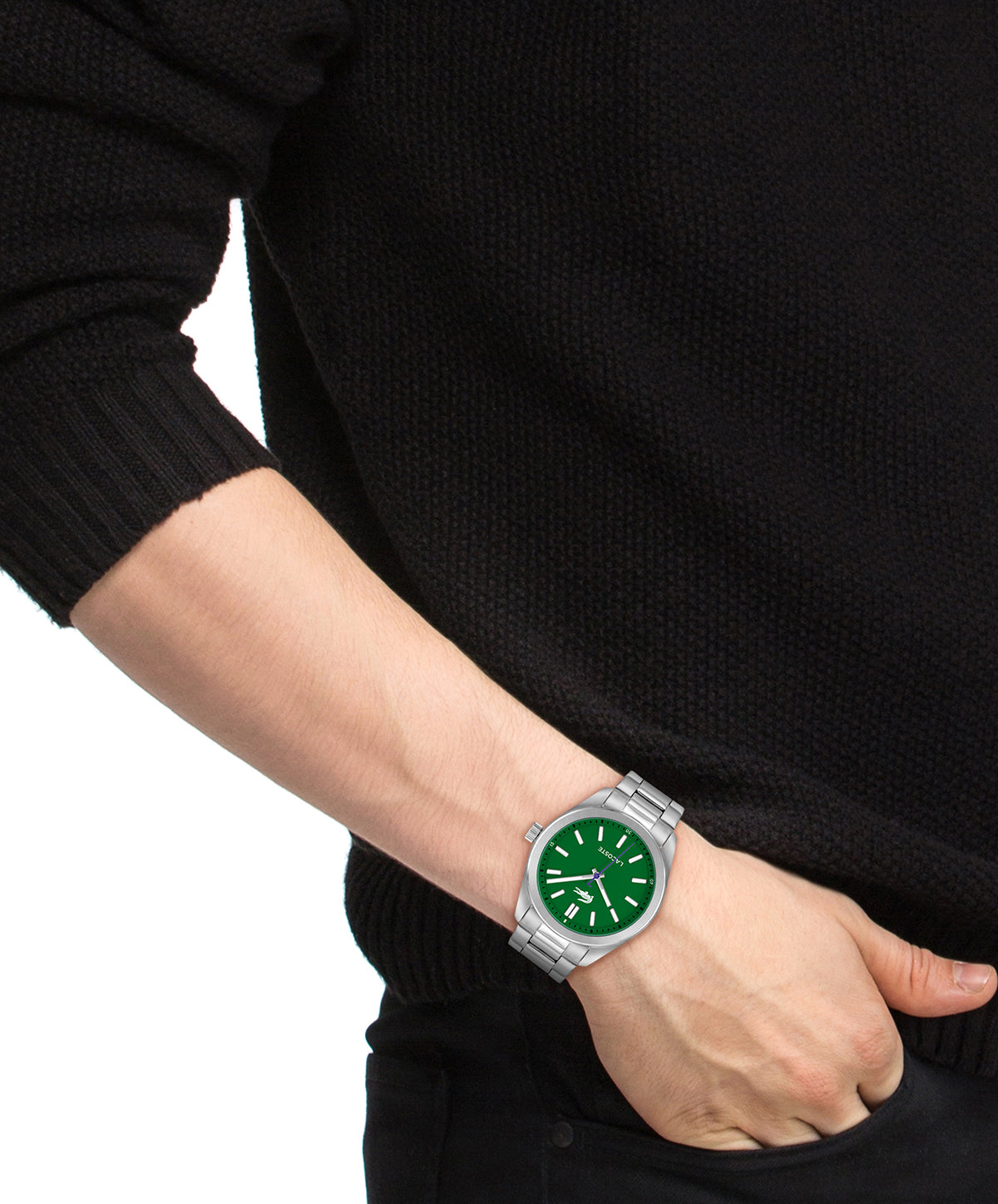 Lacoste MONCEAU 41 mm Green Dial Men Watch 2011354