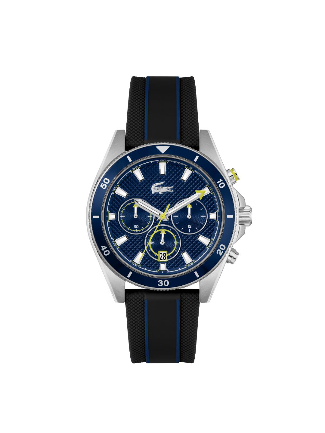 Lacoste Mainsail Fashion Navy 43 mm Dial Men Chrono Watch 2011361