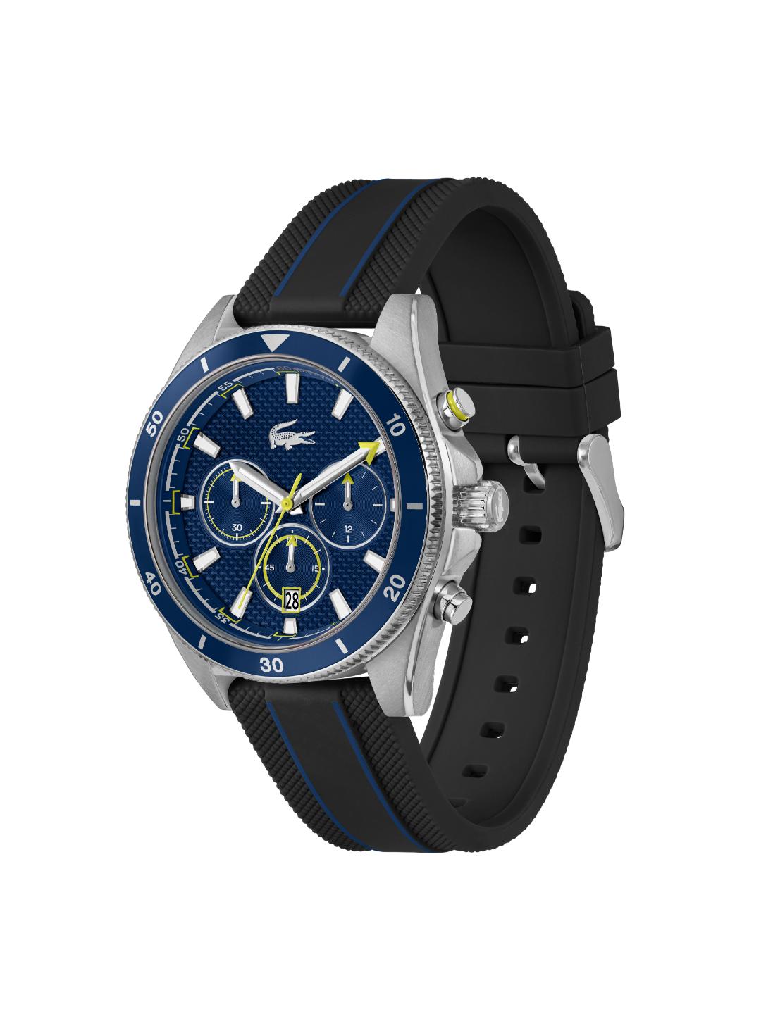 Lacoste Mainsail Fashion Navy 43 mm Dial Men Chrono Watch 2011361