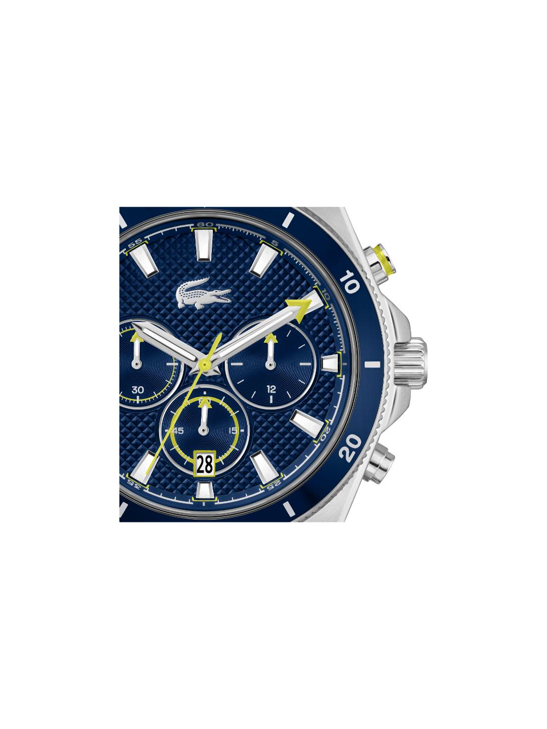 Lacoste Mainsail Fashion Navy 43 mm Dial Men Chrono Watch 2011361