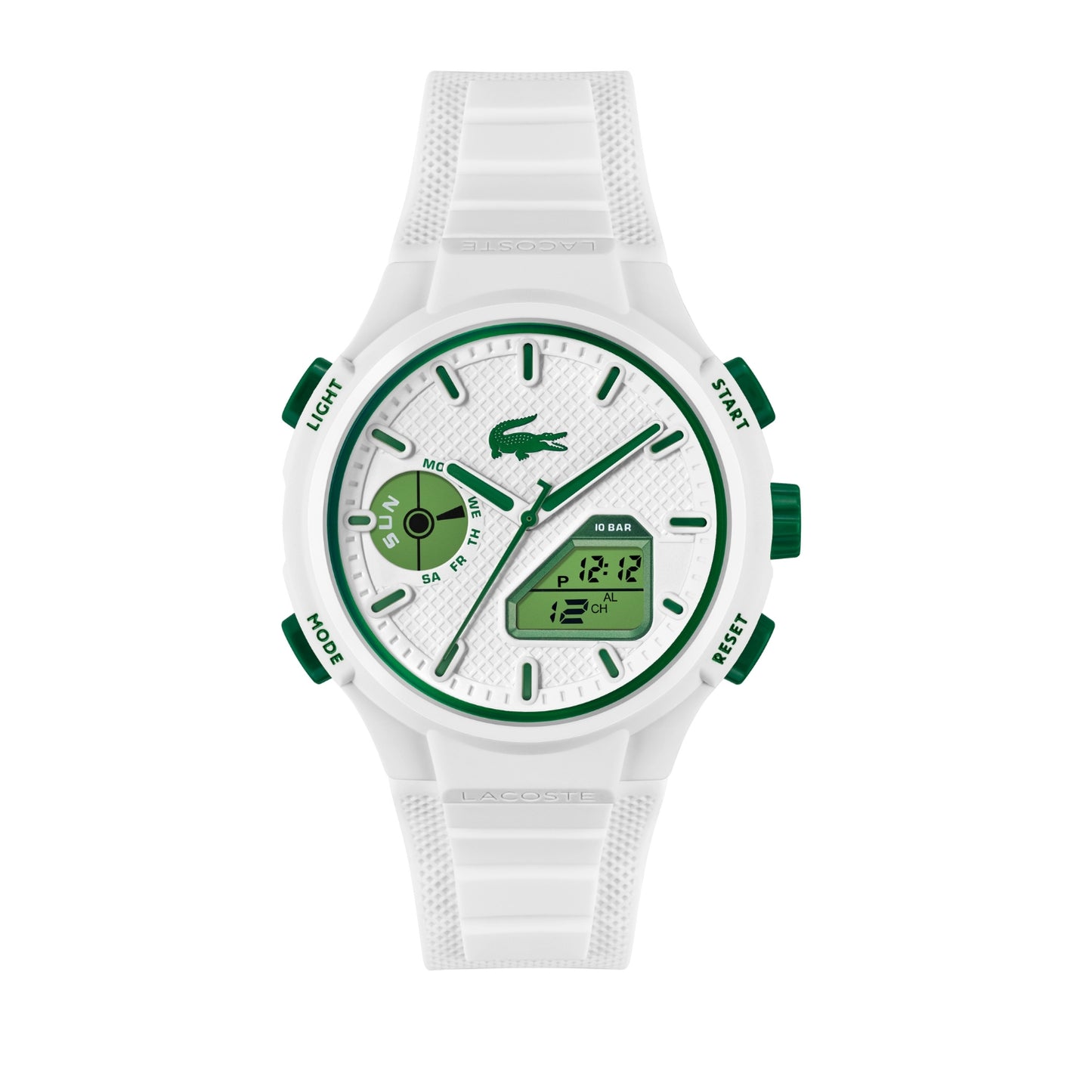 Lacoste LC33 45 mm White Dial Men Watch 2011364