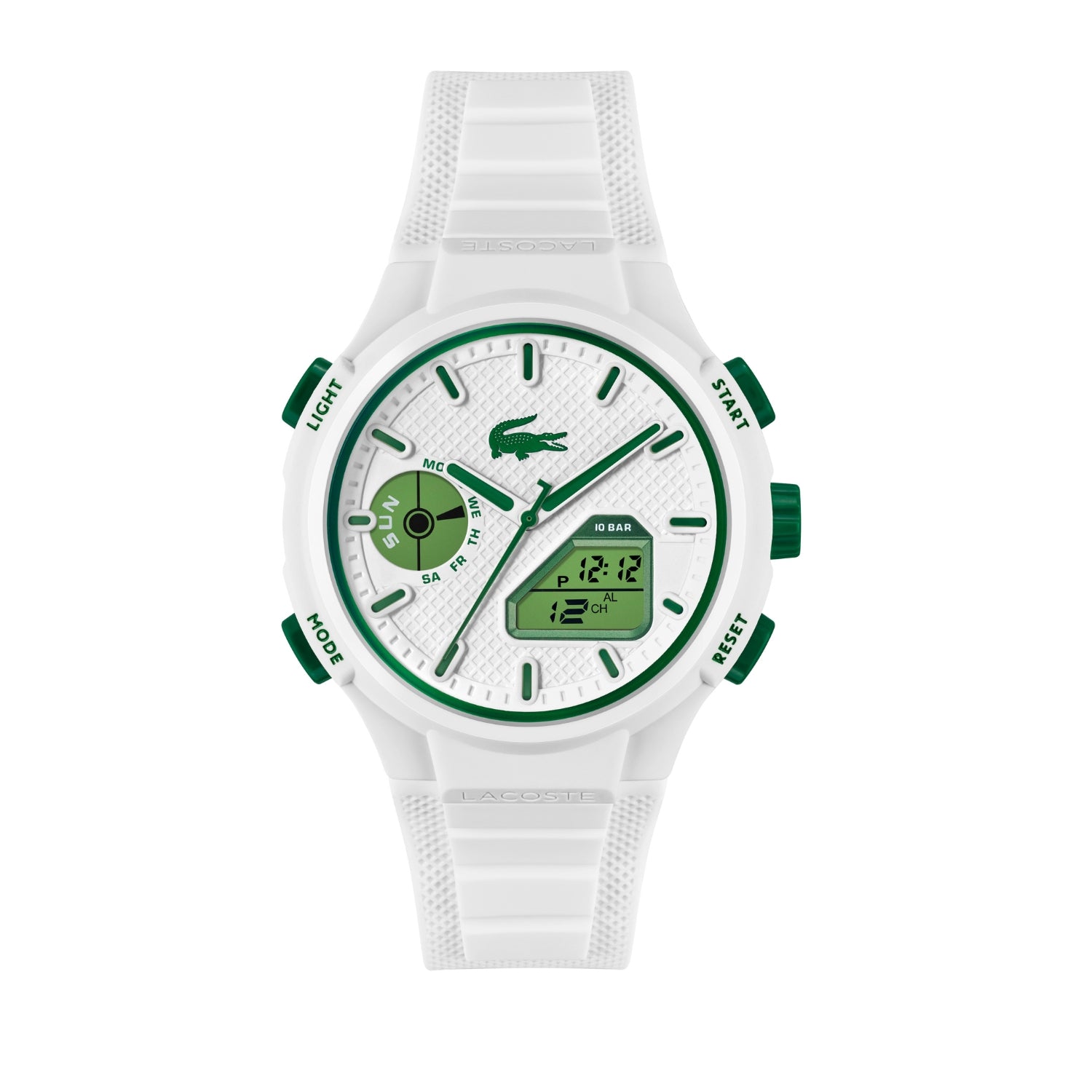 Lacoste LC33 45 mm White Dial Men Watch 2011364
