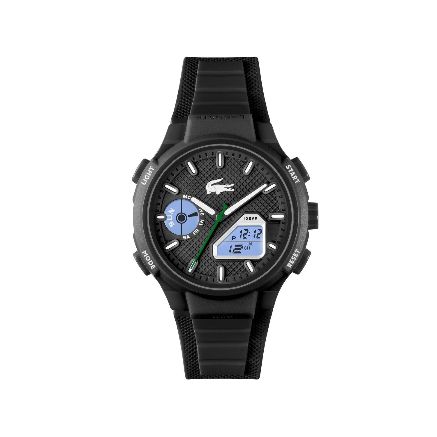 Lacoste LC33 45 mm Black Dial Men Analog Watch 2011365