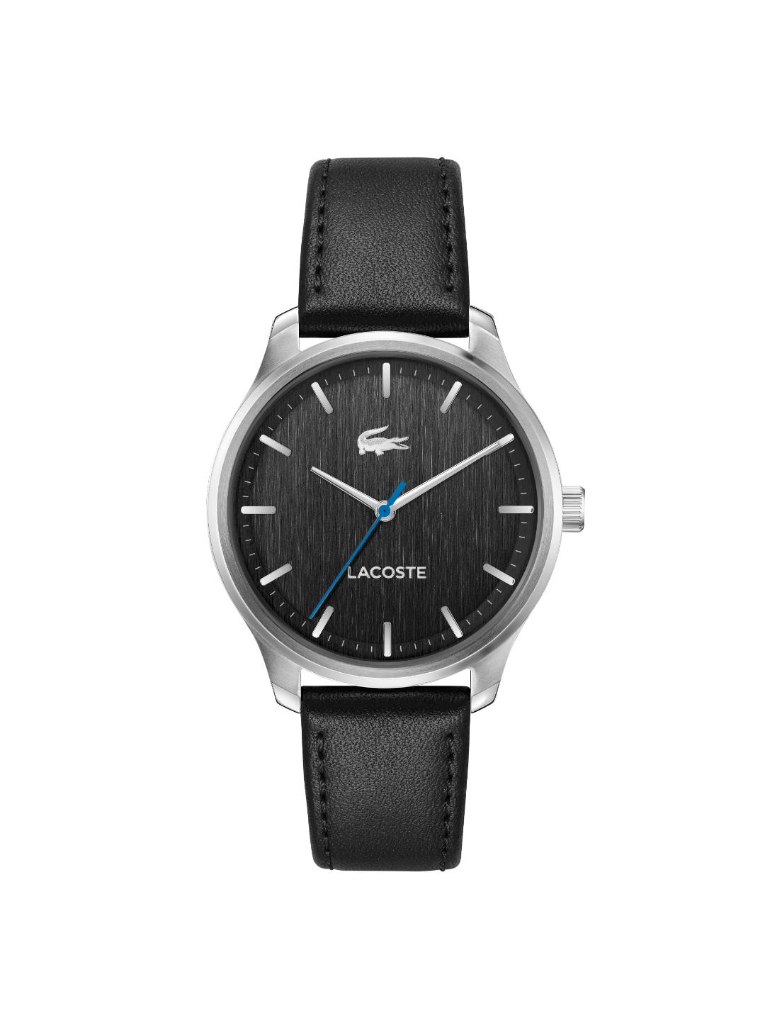 Lacoste Lisbon Black 42 mm Dial Men Analog Watch 2011372