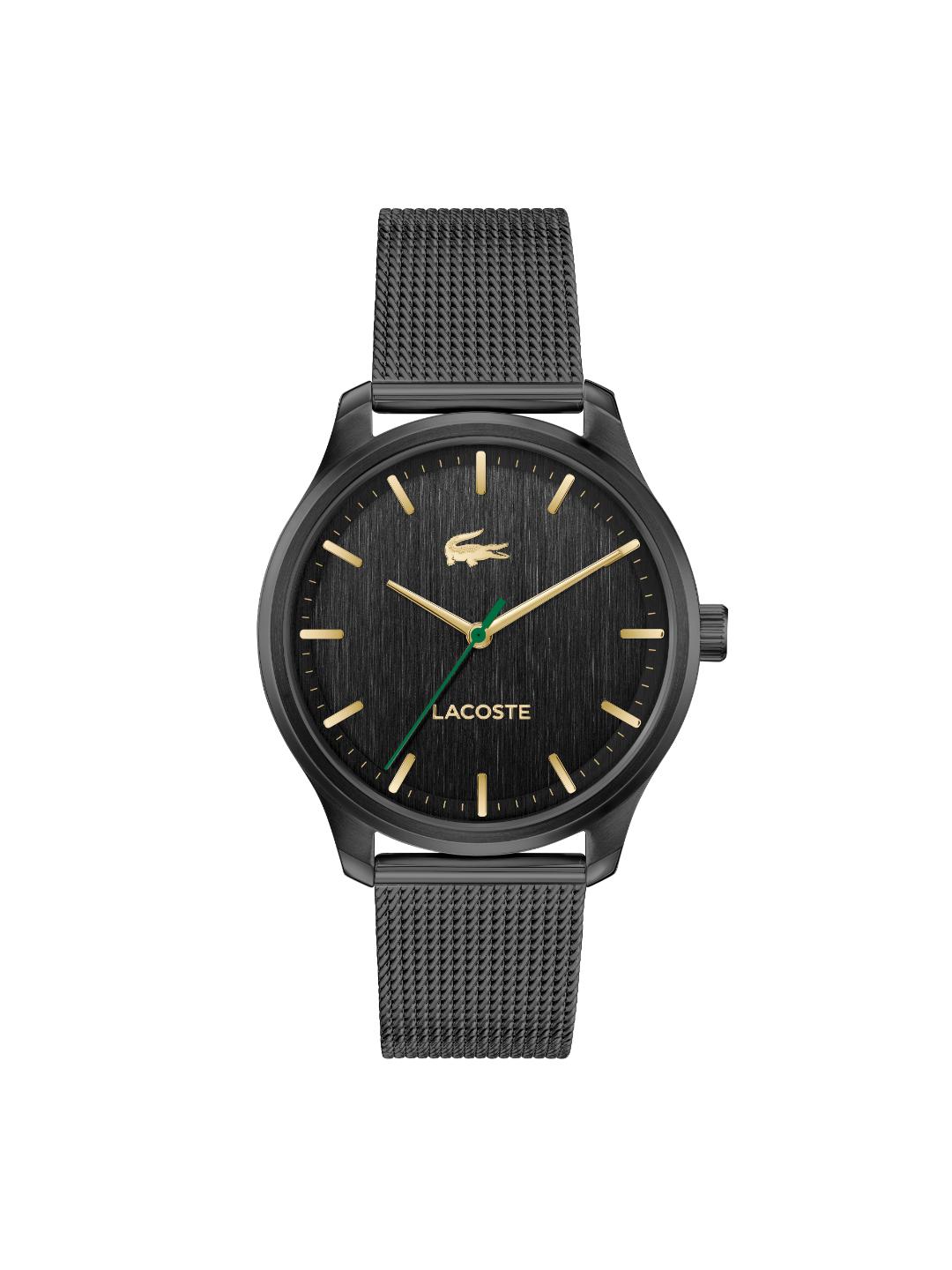 Lacoste Lisbon Black 42 mm Dial Men Analog Watch 2011375