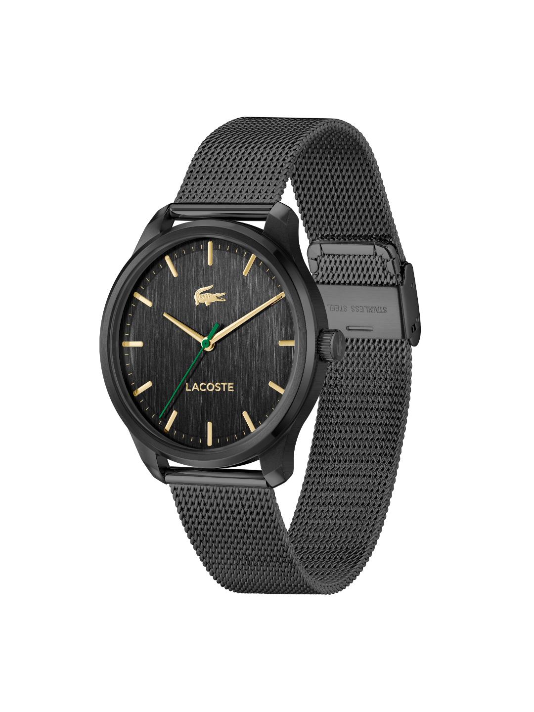 Lacoste Lisbon Black 42 mm Dial Men Analog Watch 2011375