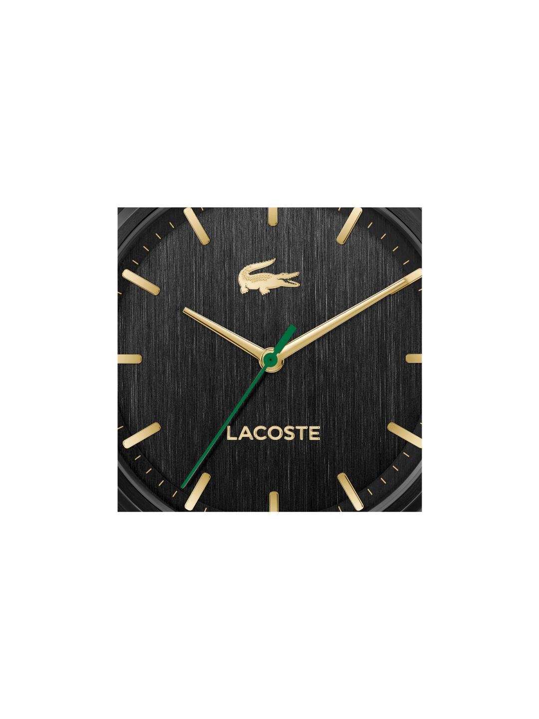 Lacoste Lisbon Black 42 mm Dial Men Analog Watch 2011375