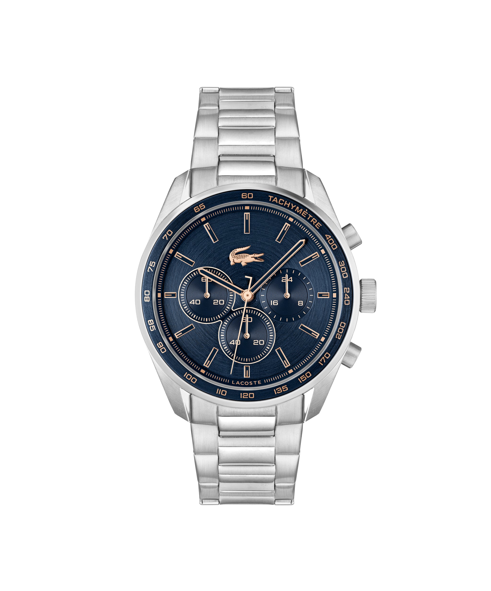 Lacoste Boston Chrono 42 mm Blue Dial Men Watch 2011380