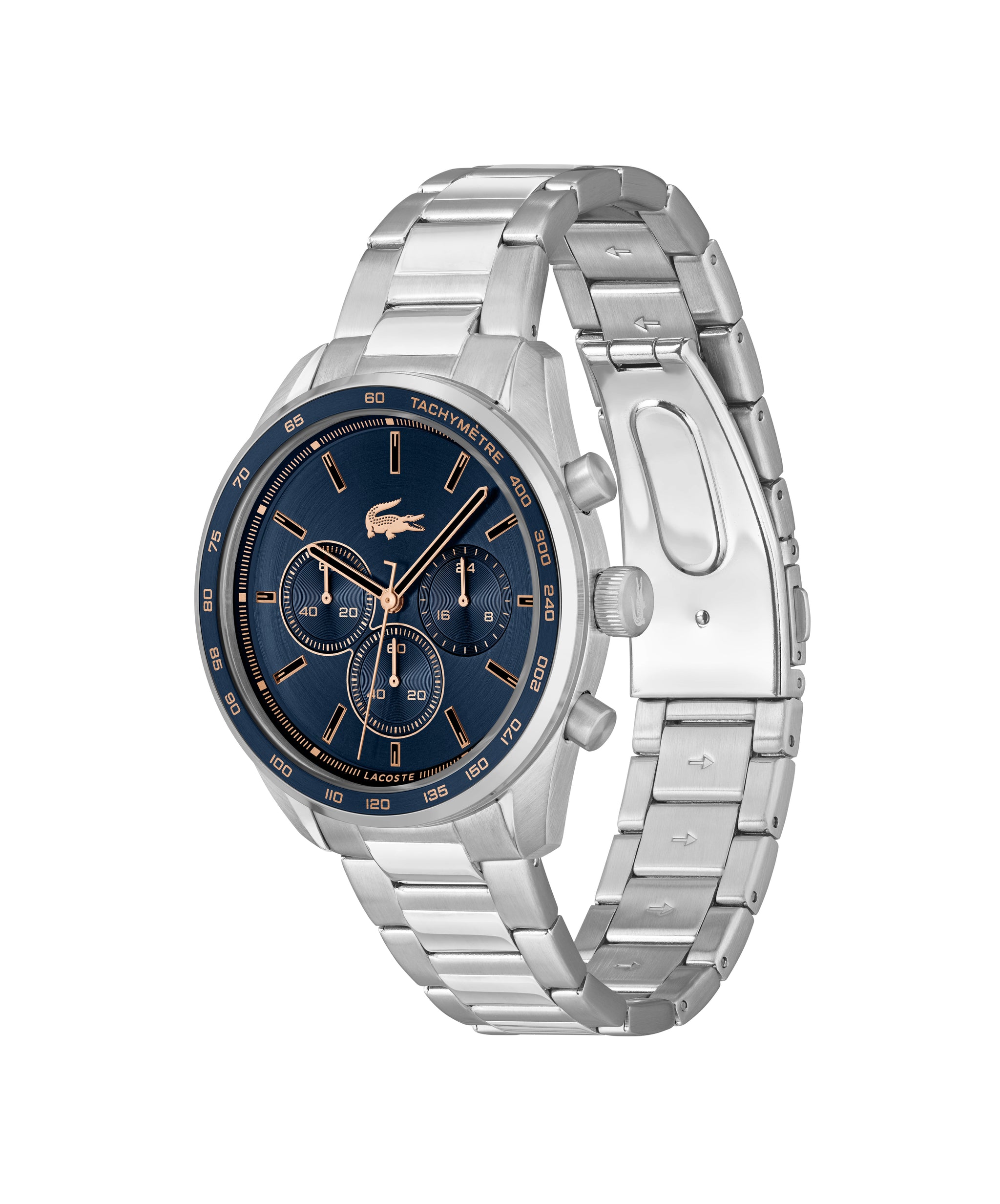 Lacoste Boston Chrono 42 mm Blue Dial Men Watch 2011380