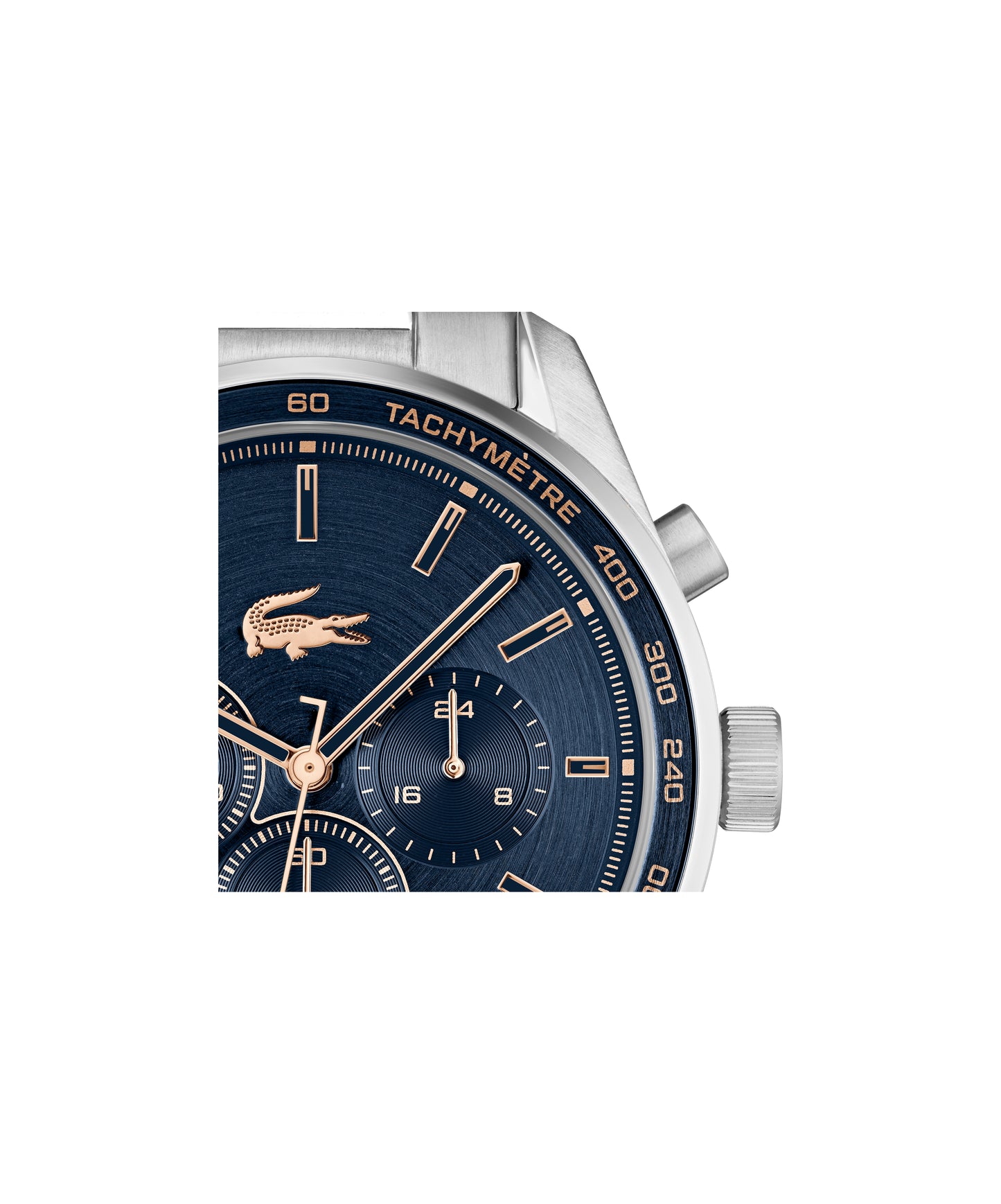 Lacoste Boston Chrono 42 mm Blue Dial Men Watch-2011380