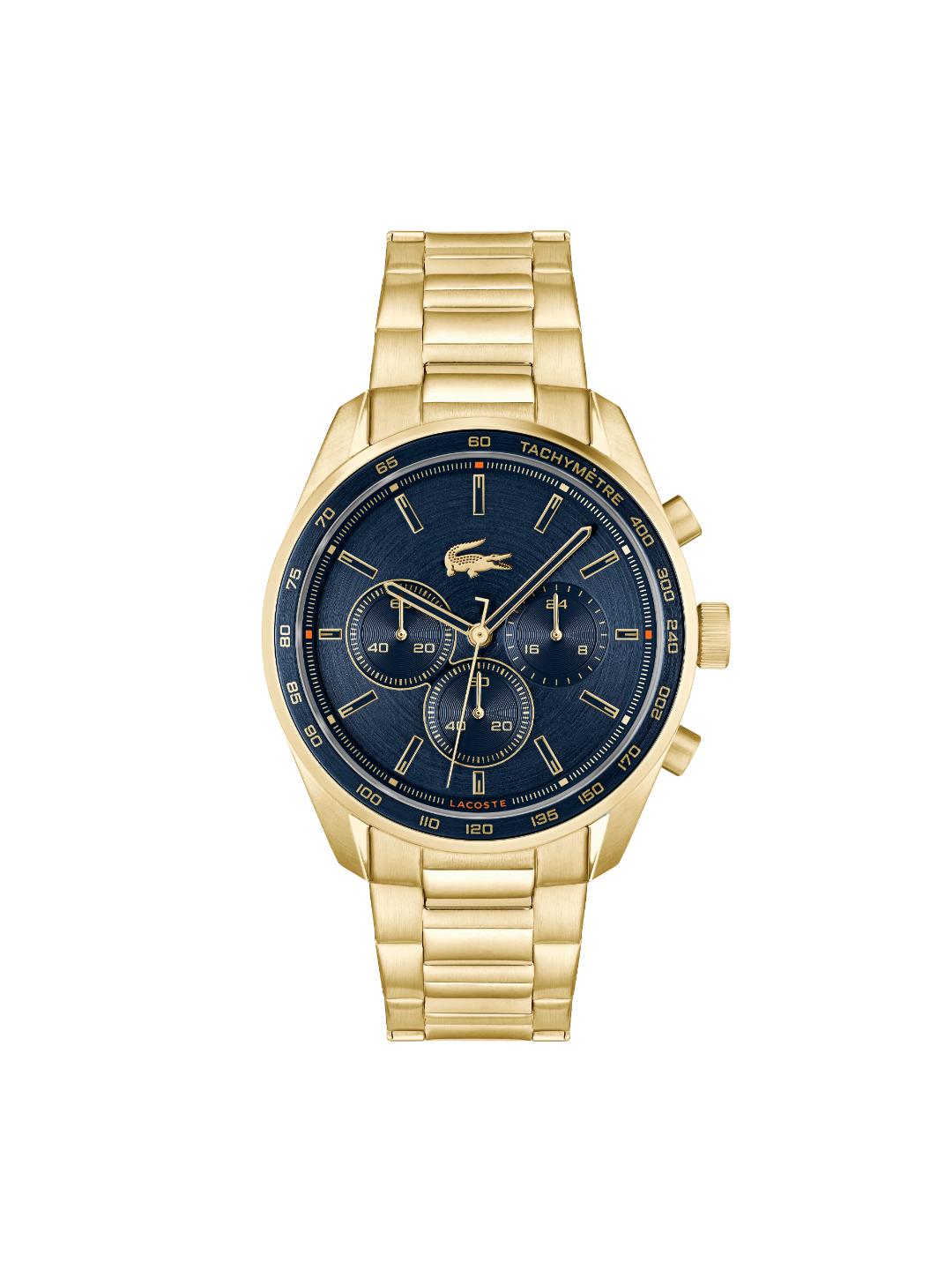 Lacoste Boston Fashion Blue 42 mm Dial Men Chrono Watch 2011381