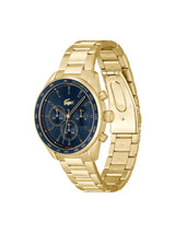 Lacoste Boston Fashion Blue 42 mm Dial Men Chrono Watch 2011381