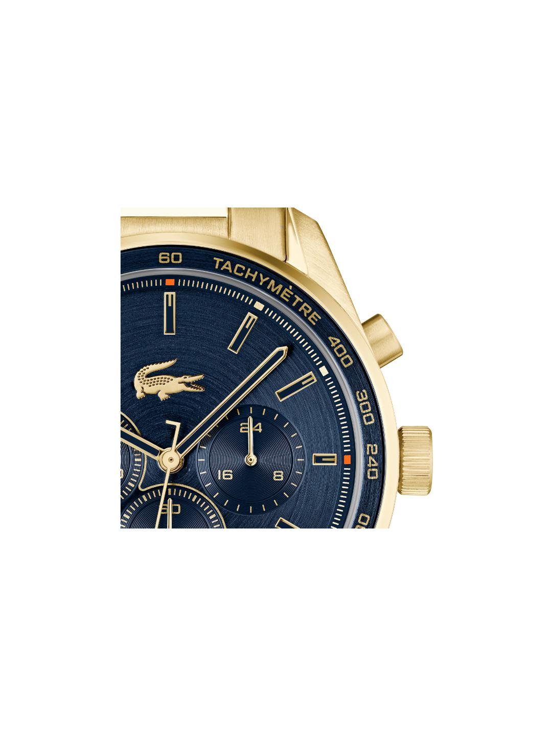 Lacoste Boston Fashion Blue 42 mm Dial Men Chrono Watch 2011381