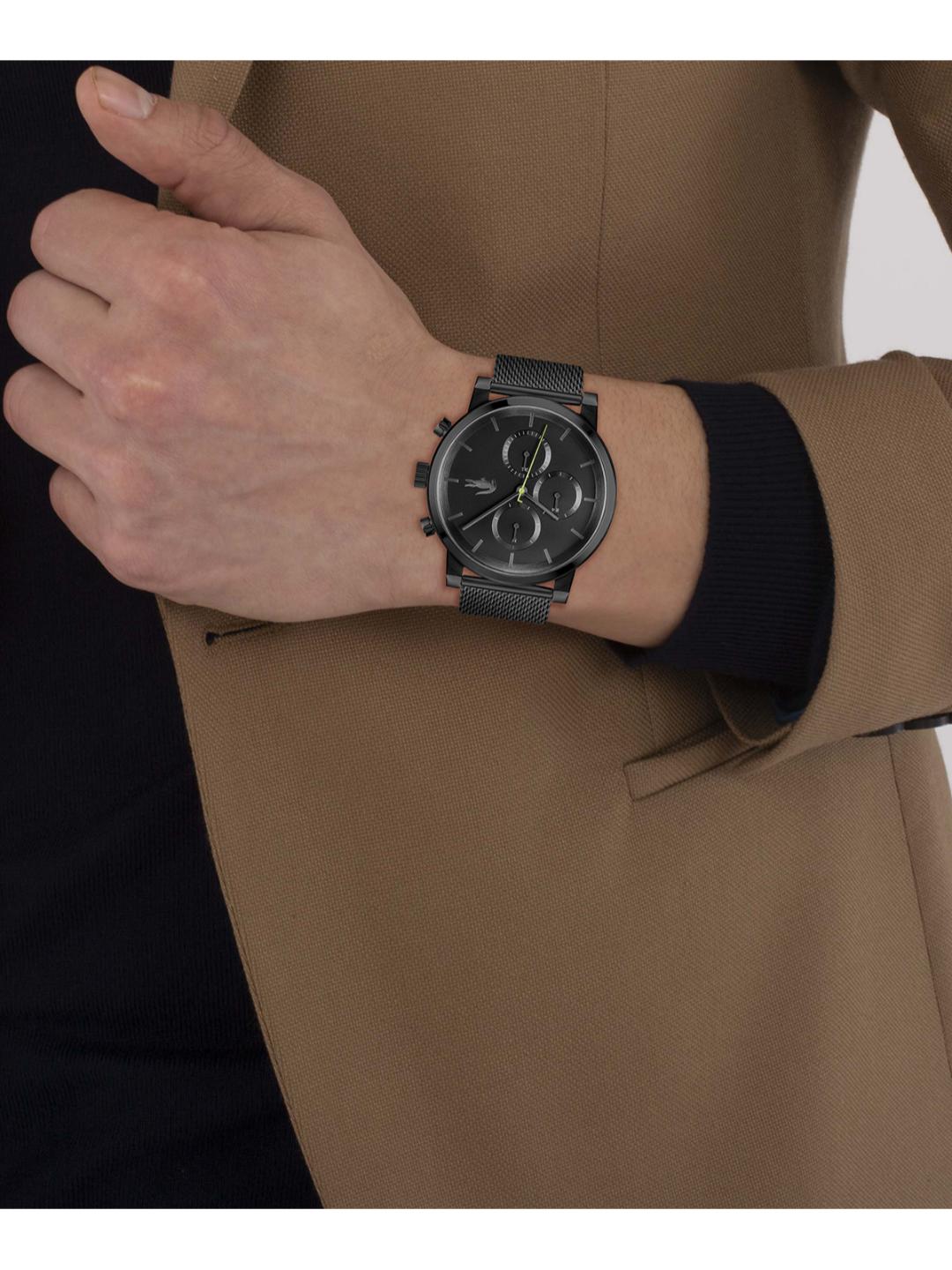 Lacoste Replay Black 43 mm Dial Men Watch 2011411