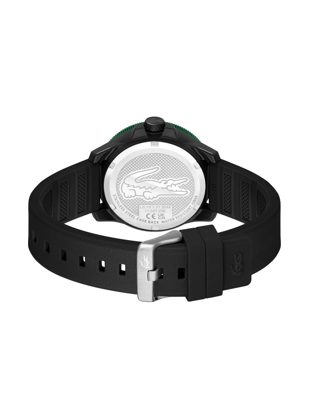 Lacoste 12.12 Scuba Black 43 mm Dial Men Analog Watch 2011412