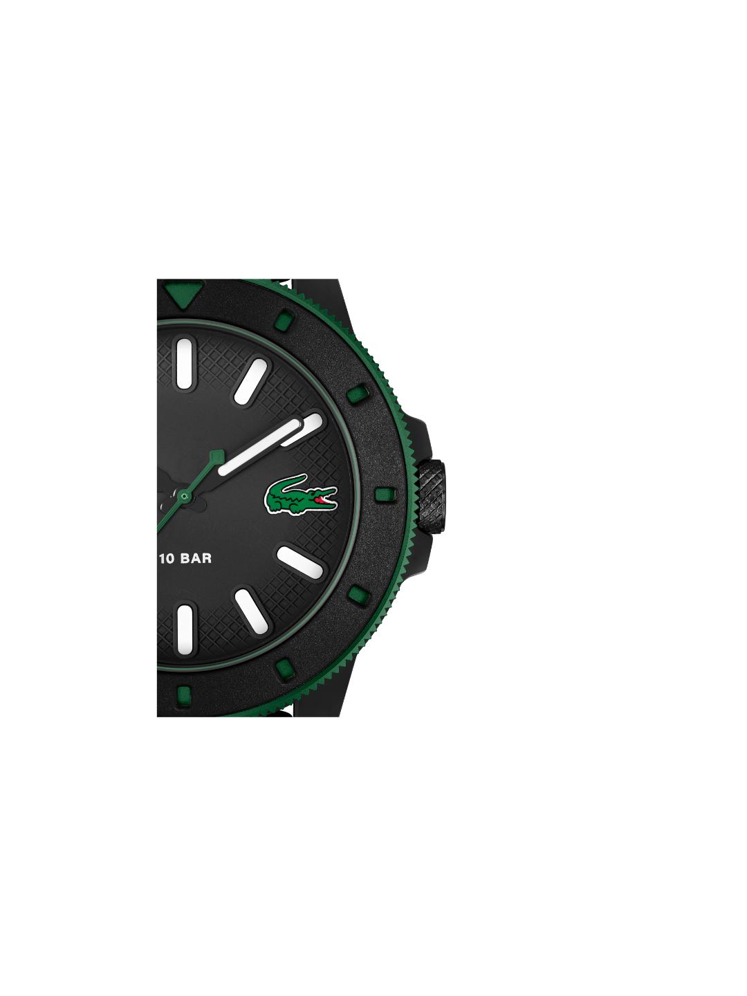 Lacoste 12.12 Scuba Black 43 mm Dial Men Analog Watch 2011412
