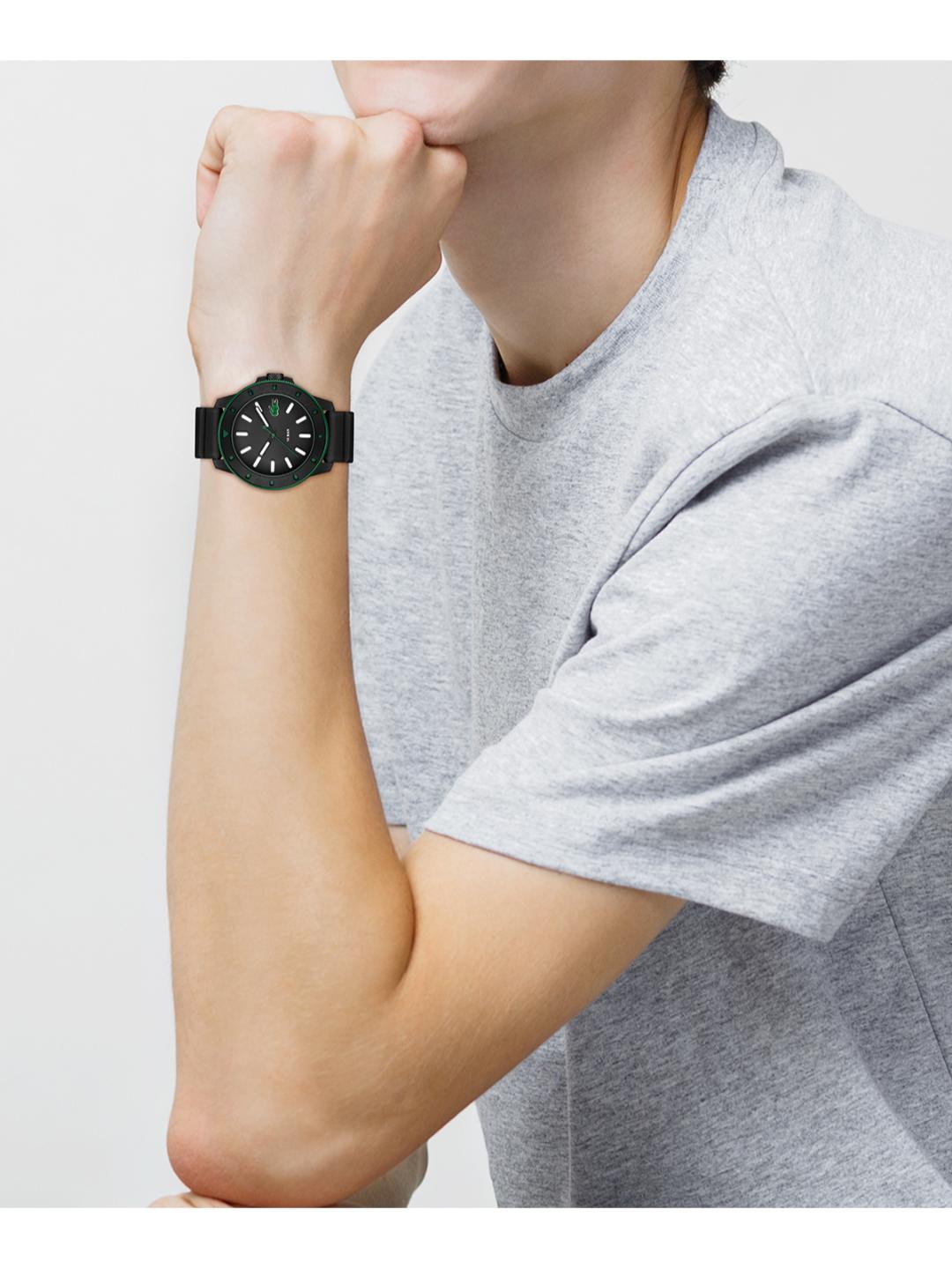 Lacoste 12.12 Scuba Black 43 mm Dial Men Analog Watch 2011412