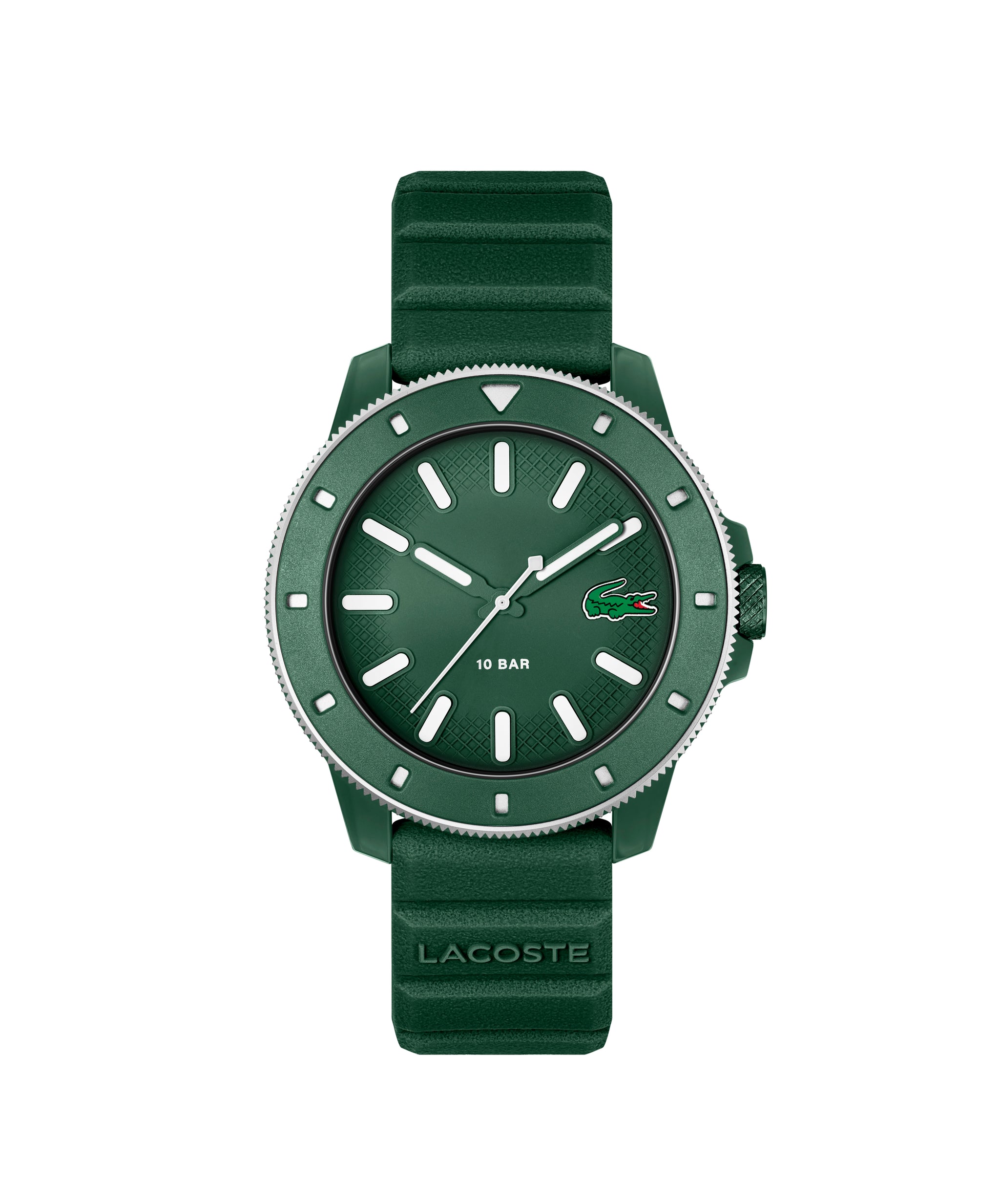 Lacoste 12.12 Scuba Qtz Basic 43 mm Green Dial Men Watch 2011414