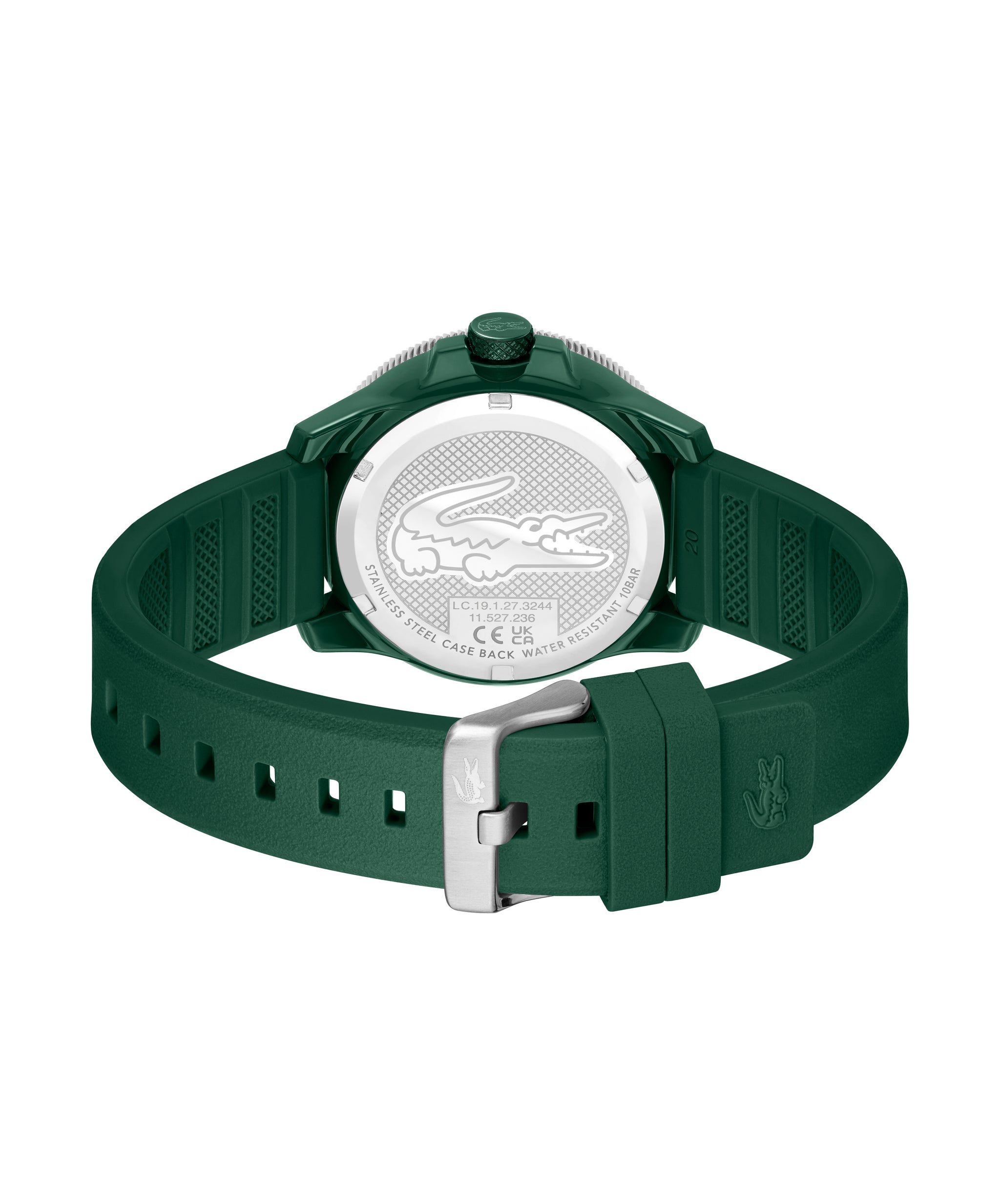 Lacoste 12.12 Scuba Qtz Basic 43 mm Green Dial Men Watch 2011414