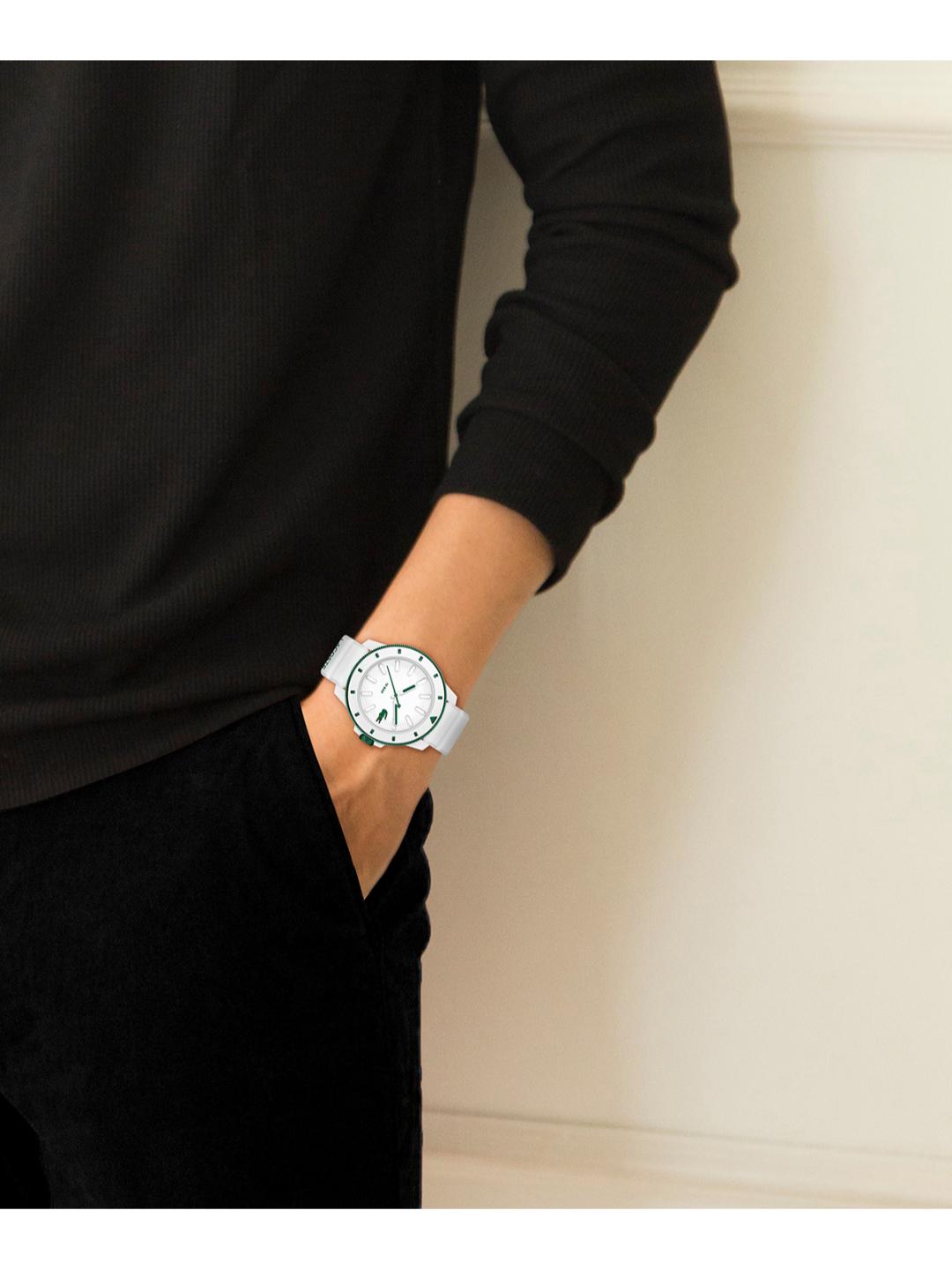 Lacoste 12.12 Scuba White 43 mm Dial Men Analog Watch 2011415