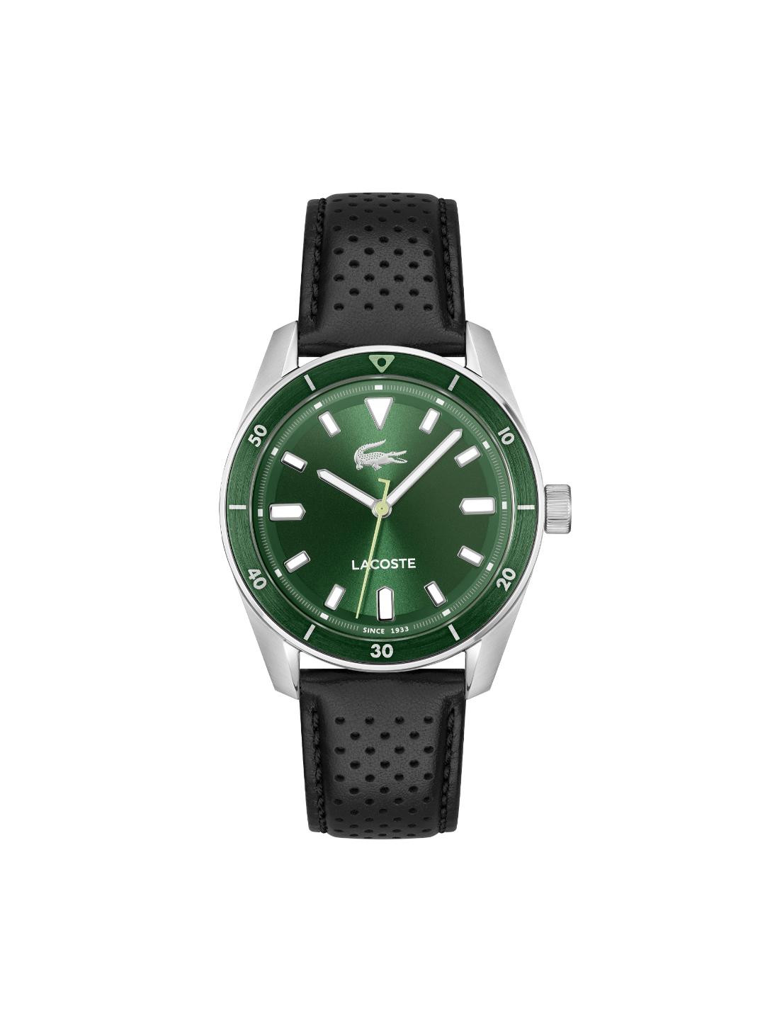Lacoste Boston Qtz Basic Green Round Dial Men's Watch 2011423