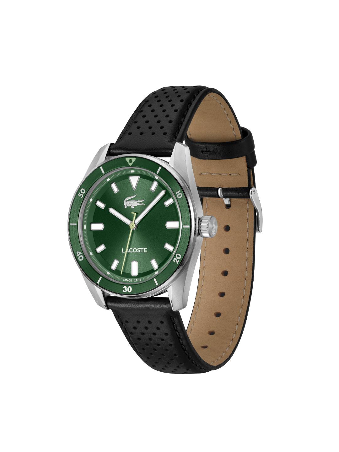 Lacoste Boston Qtz Basic Green Round Dial Men's Watch 2011423