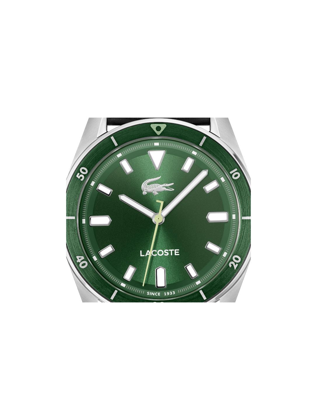 Lacoste Boston Qtz Basic Green Round Dial Men's Watch 2011423