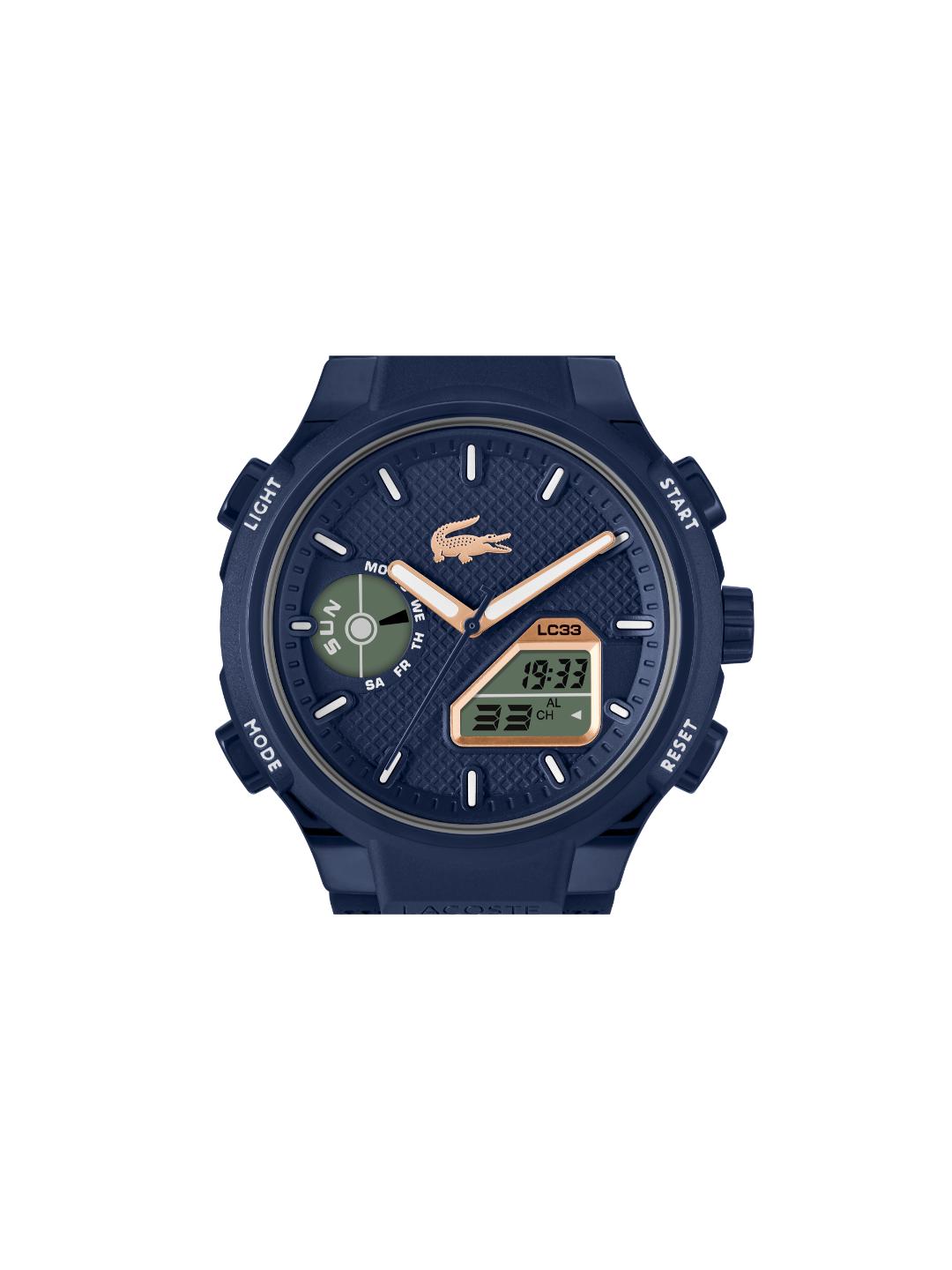 Lacoste LC33 Midnight Blue 44.8 mm Dial Men Analog Watch 2011434