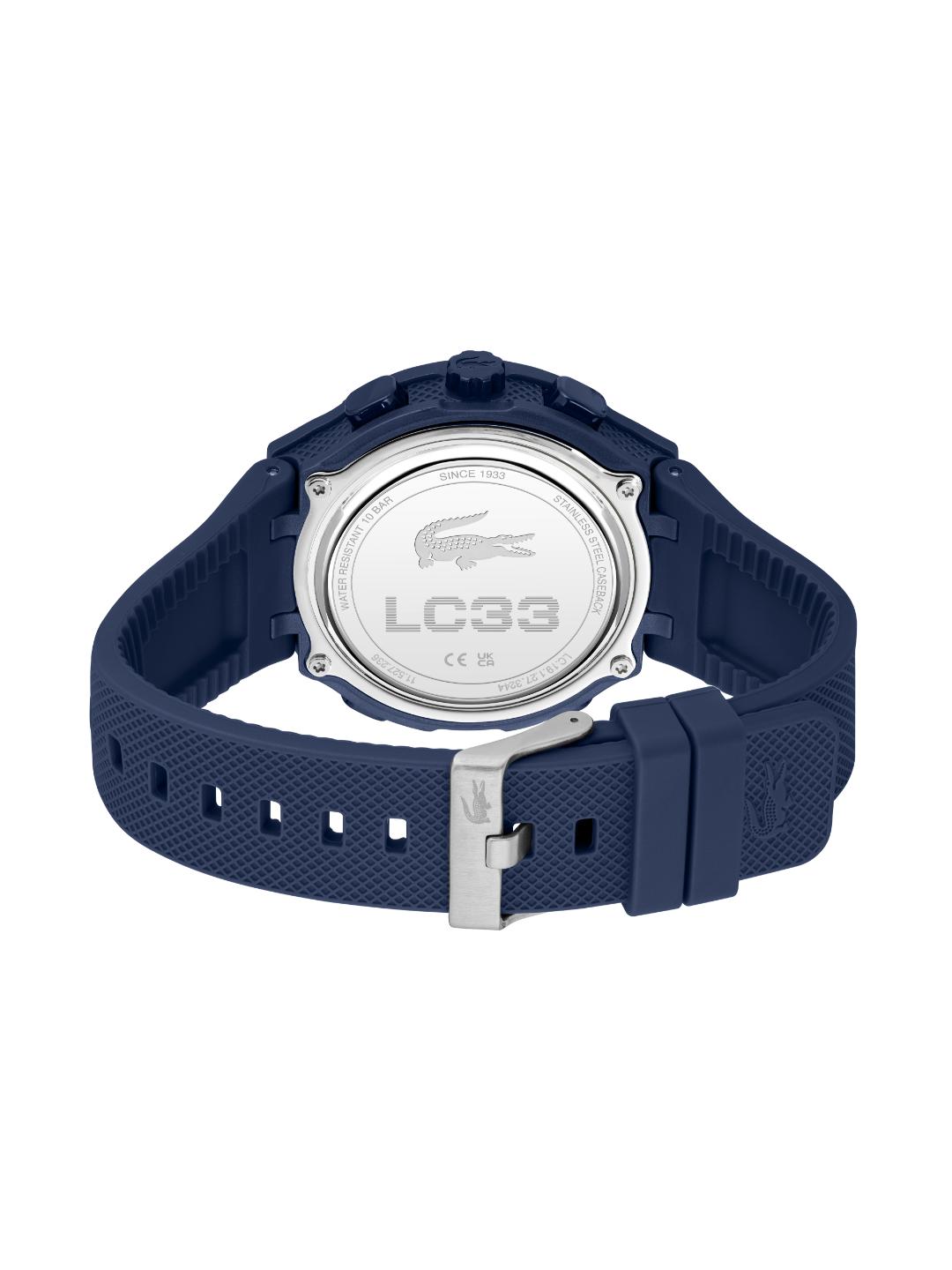 Lacoste LC33 Midnight Blue 44.8 mm Dial Men Analog Watch 2011434