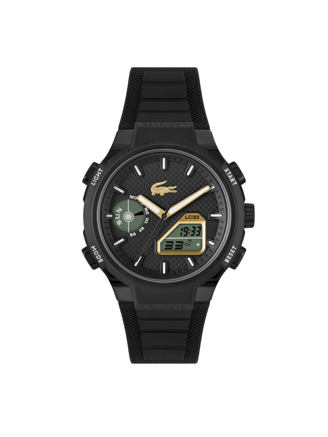 Lacoste LC33 Black 44.8 mm Dial Men Analog Watch 2011435