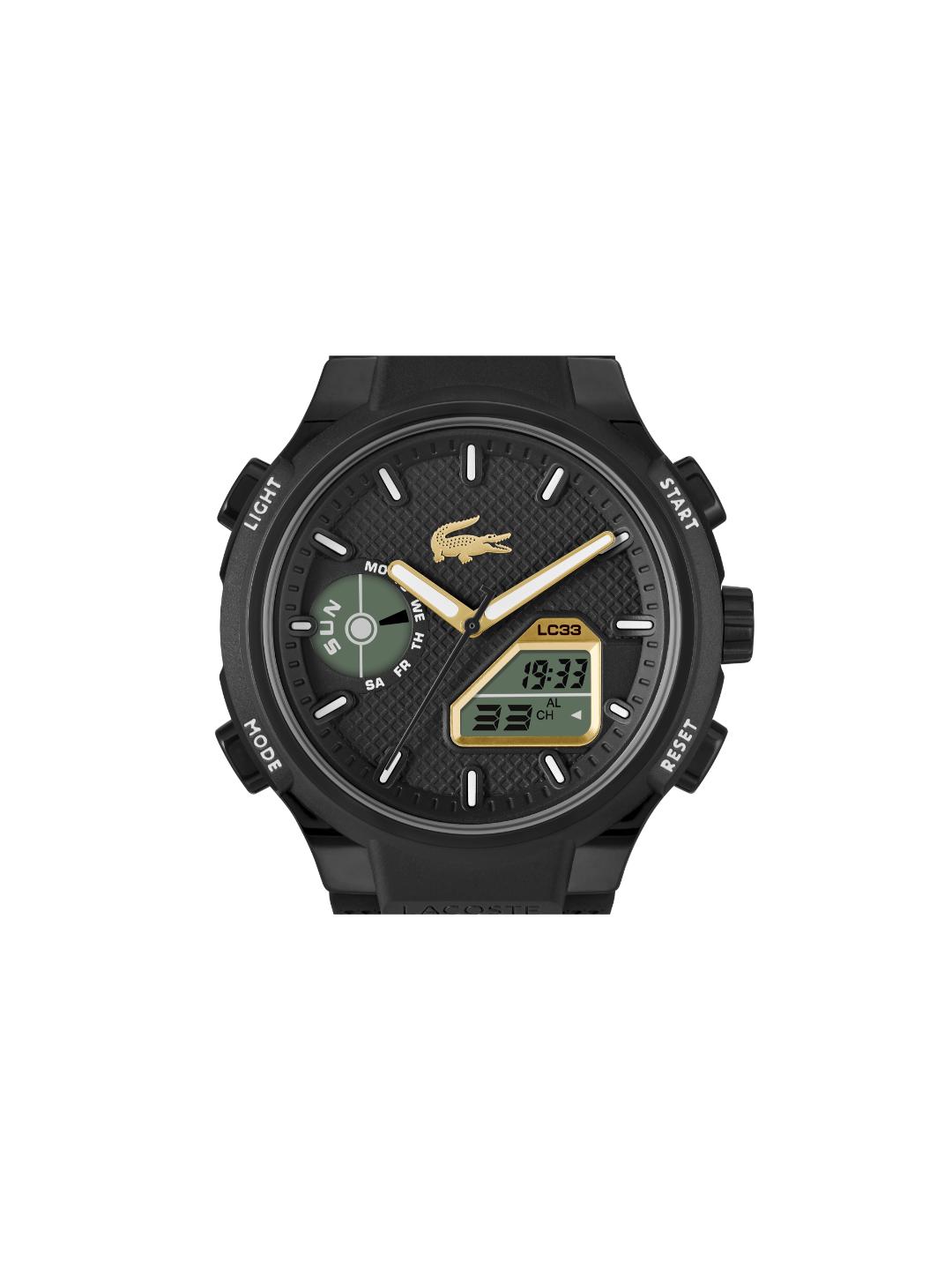 Lacoste LC33 Black 44.8 mm Dial Men Analog Watch 2011435