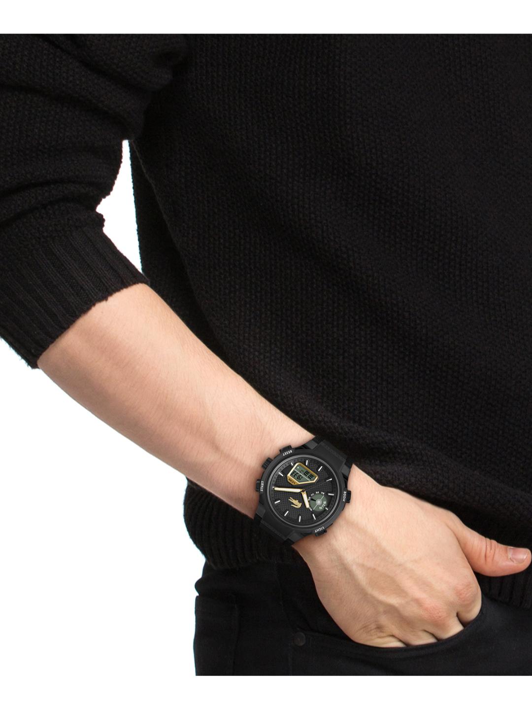Lacoste LC33 Black 44.8 mm Dial Men Analog Watch 2011435