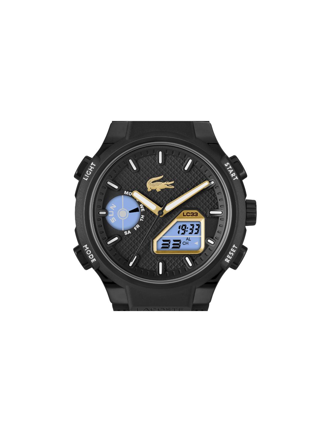 Lacoste LC33 Black 44.8 mm Dial Men Analog Watch 2011435