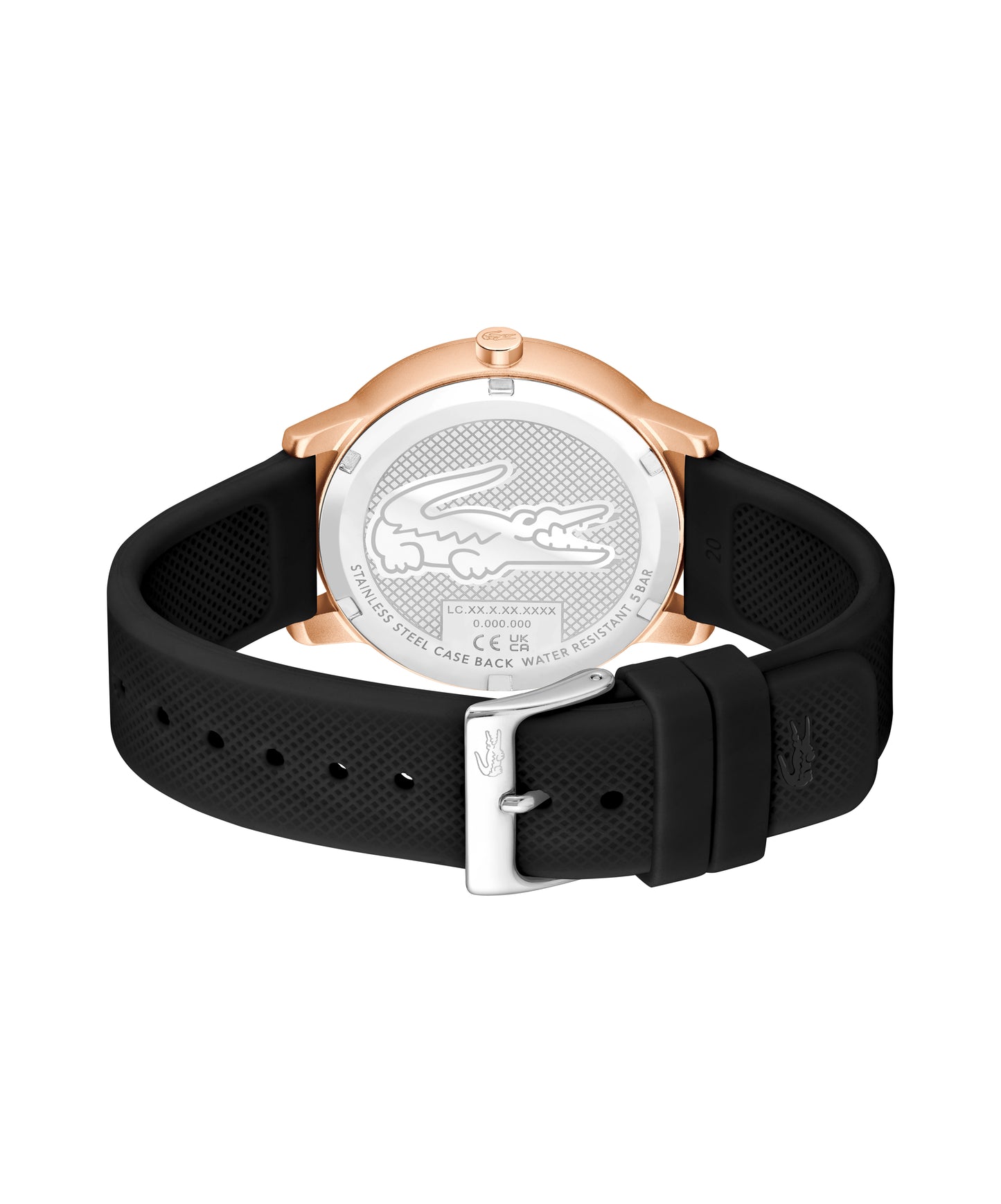 Lacoste L.12.12 MOVE 42 mm Black Dial Men Watch 2011438