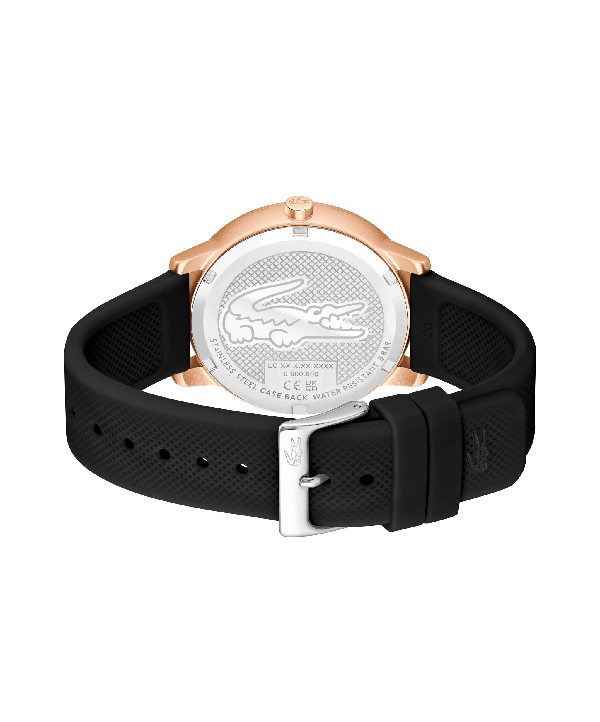 Lacoste L.12.12 MOVE 42 mm Black Dial Men Watch 2011438