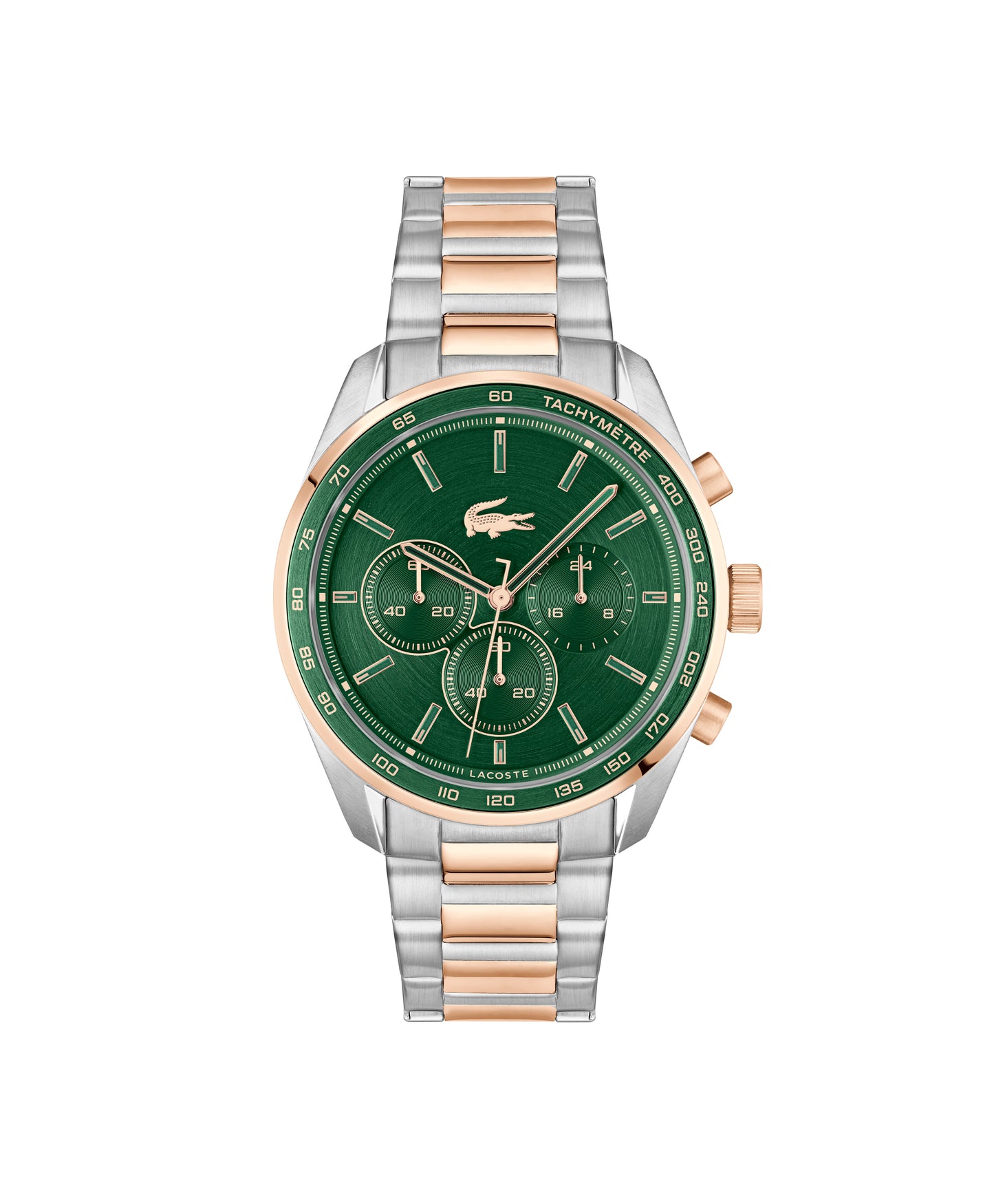 Lacoste BOSTON 42 mm Green Dial Men Watch- 2011439