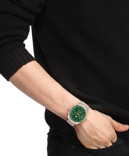 Lacoste BOSTON 42 mm Green Dial Men Watch- 2011439