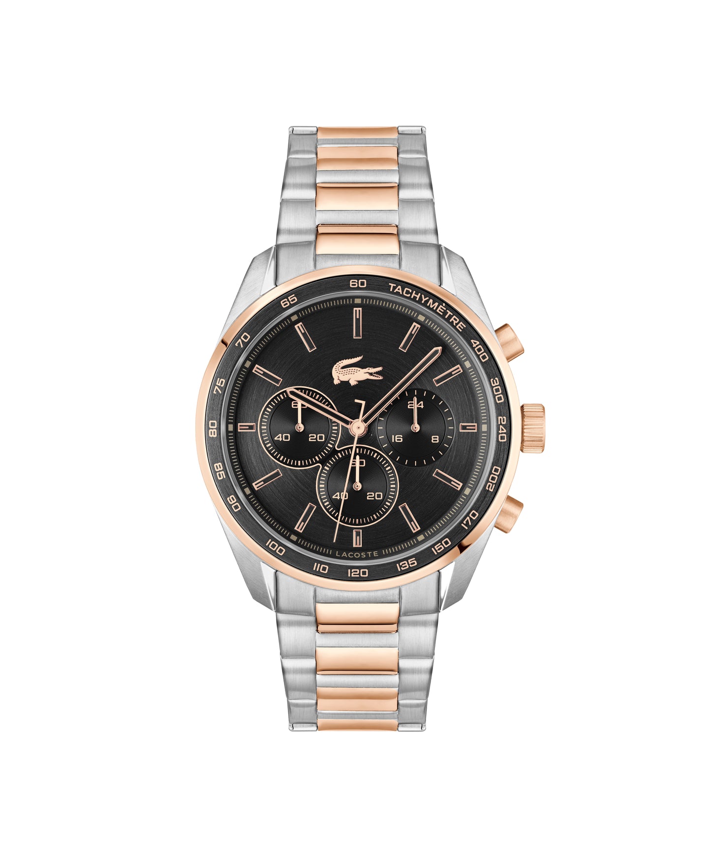 Lacoste BOSTON 42 mm Black Dial Men Watch- 2011440