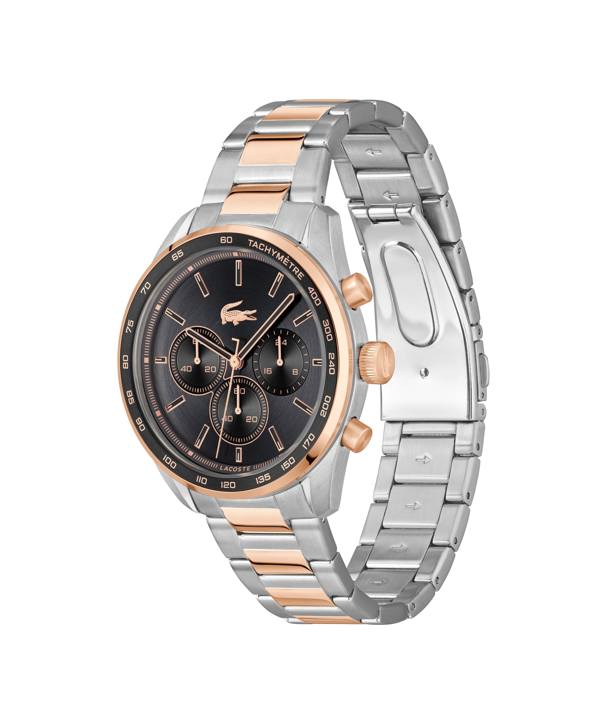 Lacoste BOSTON 42 mm Black Dial Men Watch 2011440