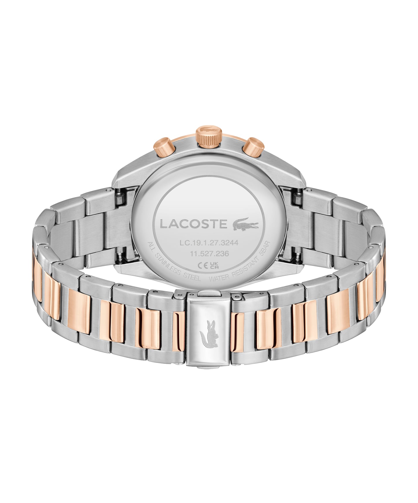 Lacoste BOSTON 42 mm Black Dial Men Watch- 2011440