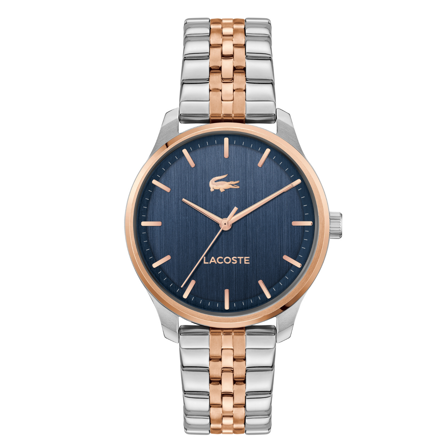 Lacoste LISBON 42 mm Navy Dial Men Watch- 2011442