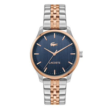 Lacoste LISBON 42 mm Navy Dial Men Watch- 2011442