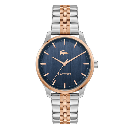 Lacoste LISBON 42 mm Navy Dial Men Watch- 2011442