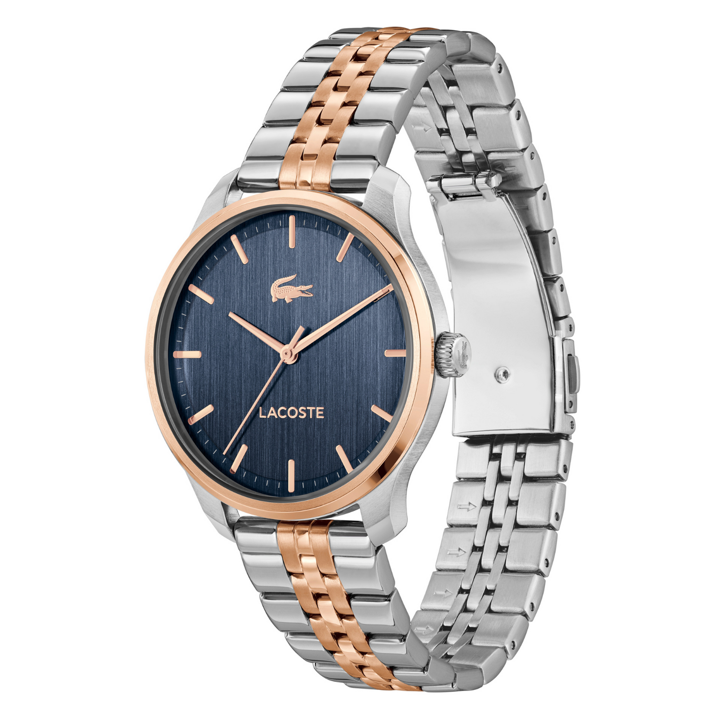 Lacoste LISBON 42 mm Navy Dial Men Watch- 2011442