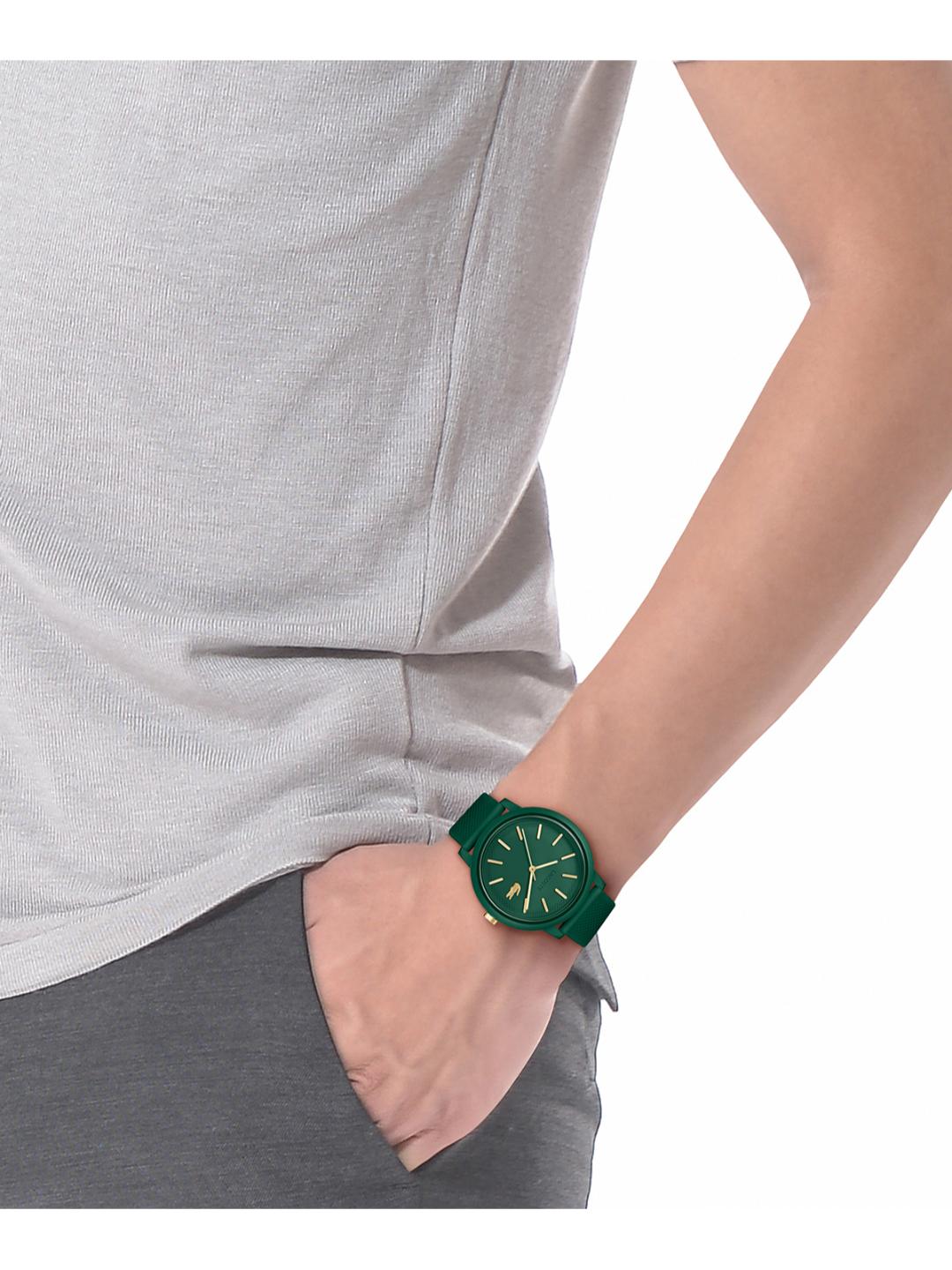 Lacoste 12.12 Green 42 mm Dial Men Analog Watch 2011445